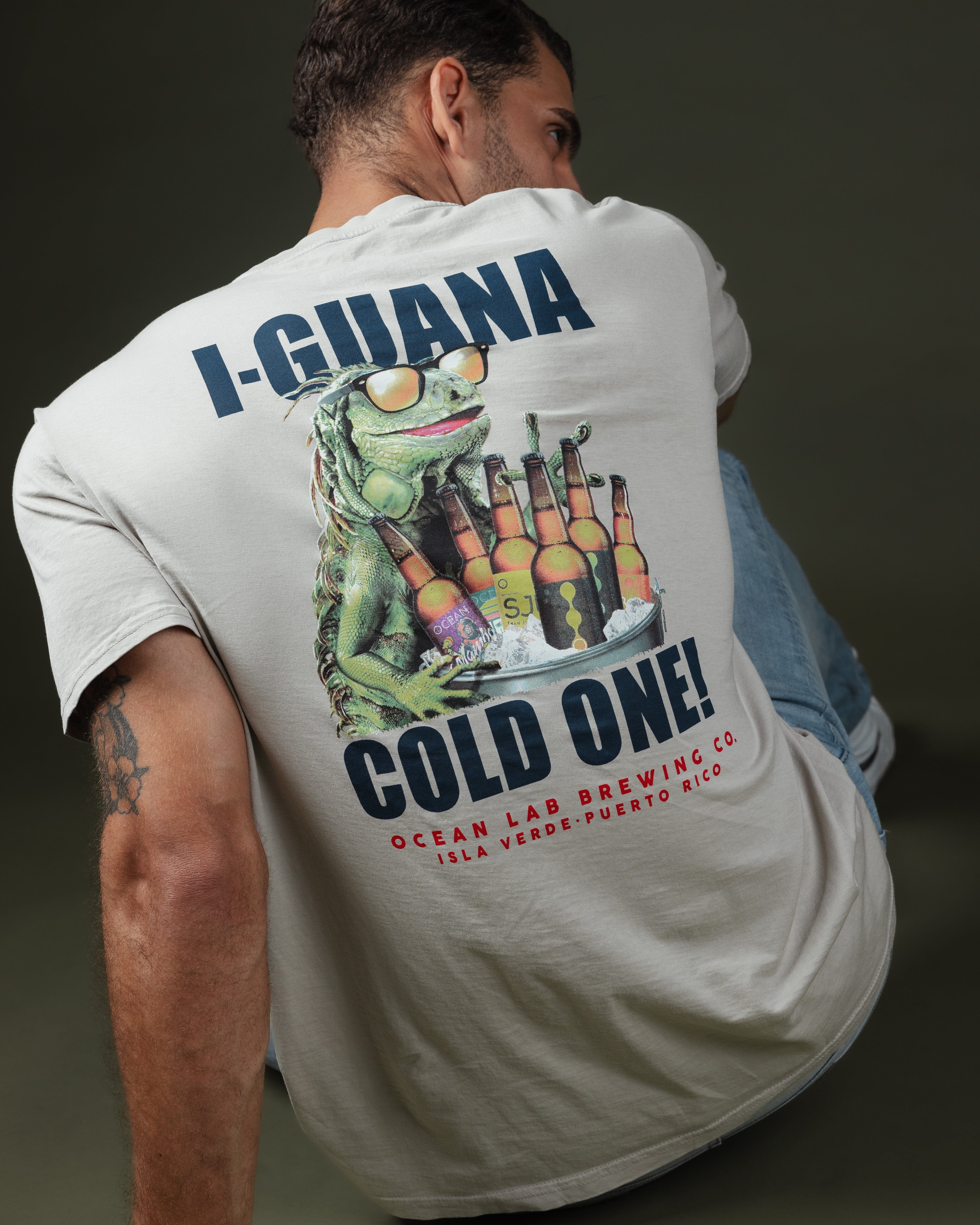 I-Guana Cold One Short Sleeve T-Shirt - Image 7
