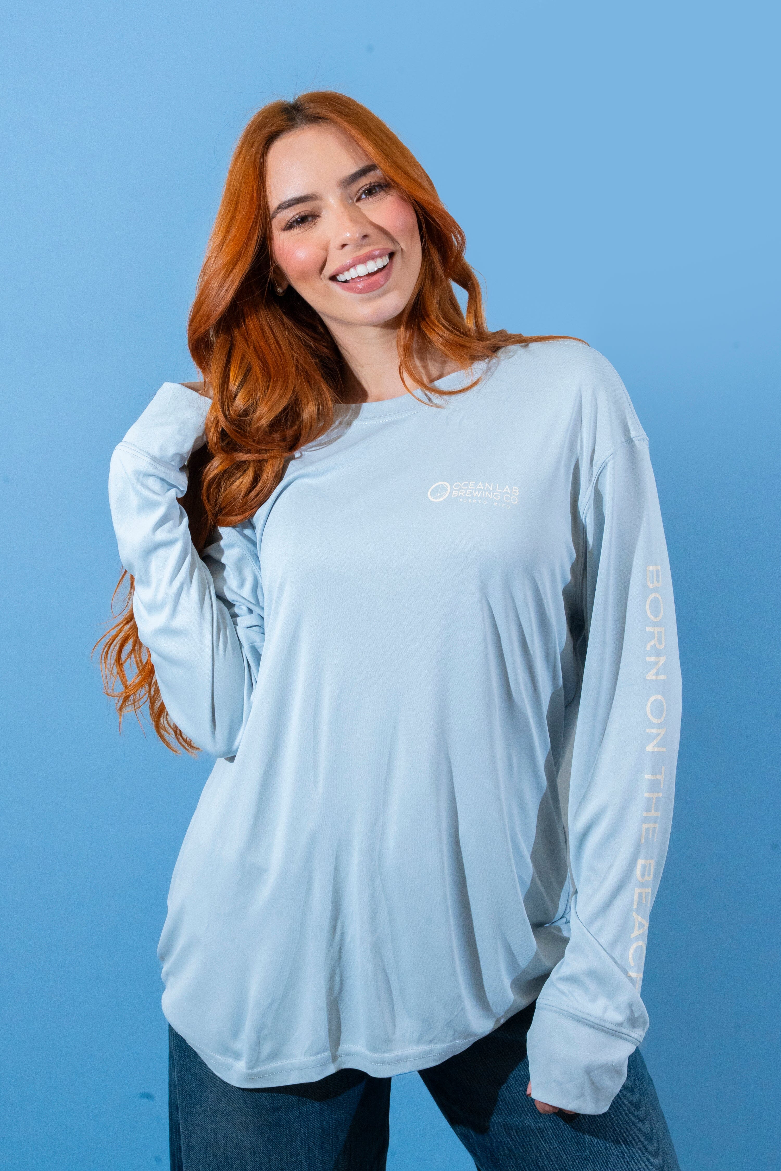 "I'm A Lover Not A Fighter" Long Sleeve Rashguard - Image 8