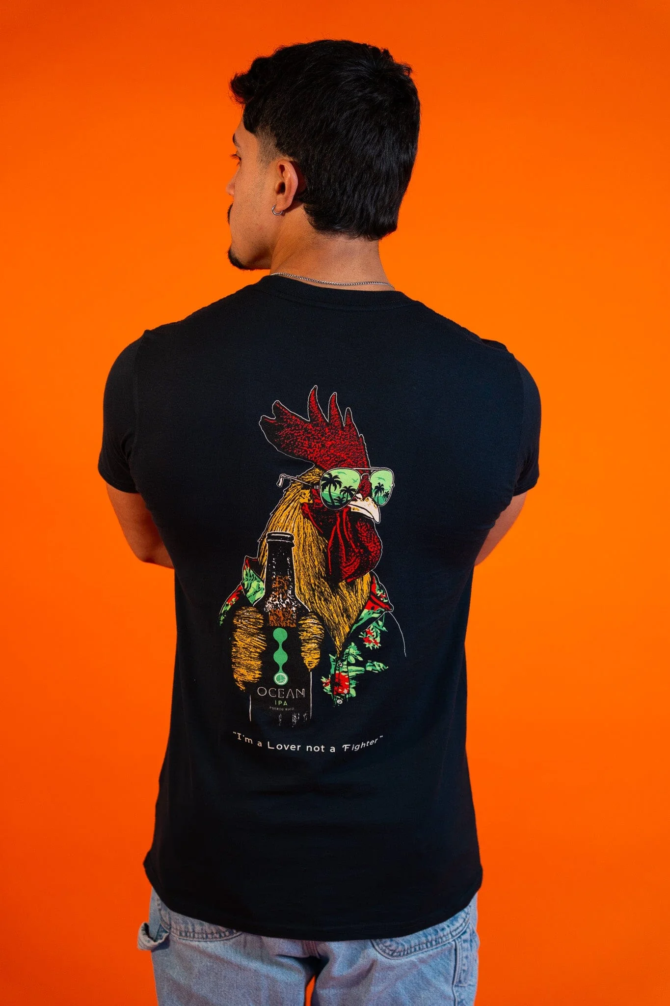 "I'm a Lover not a Fighter" Short Sleeve T-Shirt