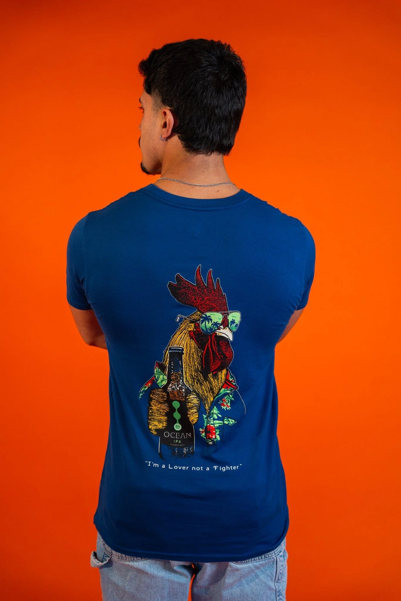 "I'm a Lover not a Fighter" Short Sleeve T-Shirt - Image 10