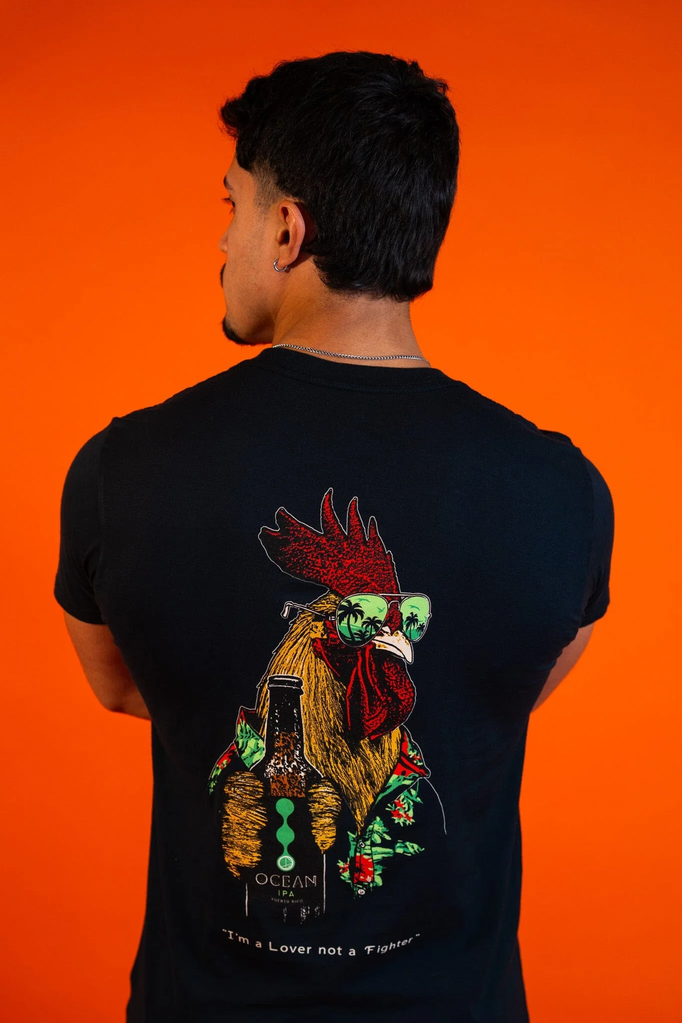 "I'm a Lover not a Fighter" Short Sleeve T-Shirt - Image 5