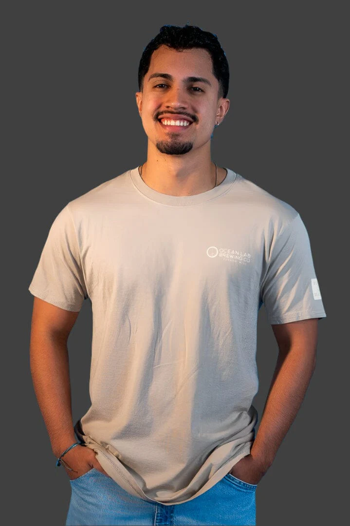 "I'm a Lover not a Fighter" Short Sleeve T-Shirt - Limestone - Image 3