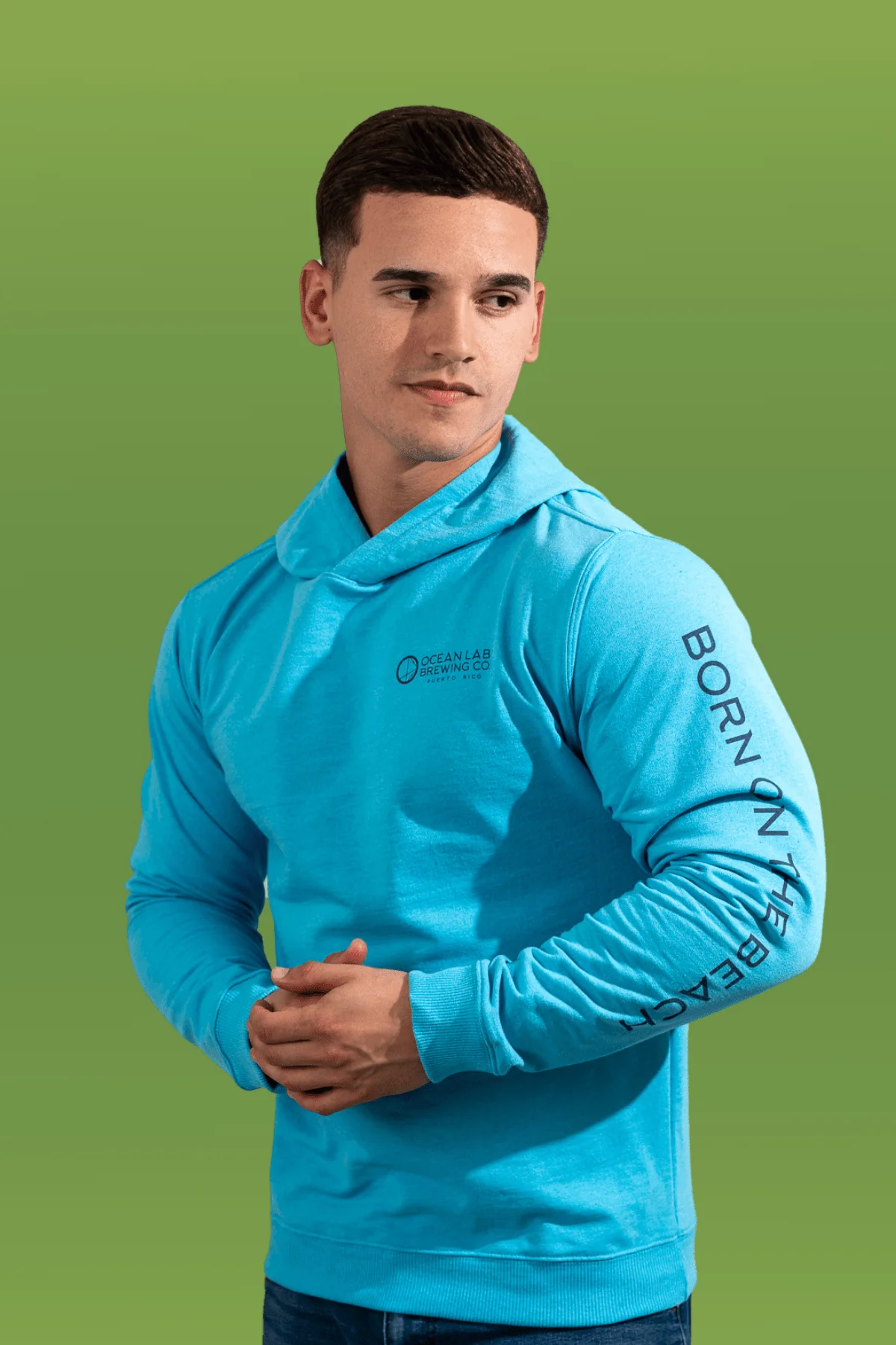 IPA Chilling Shark Fleece Hoodie - Image 2
