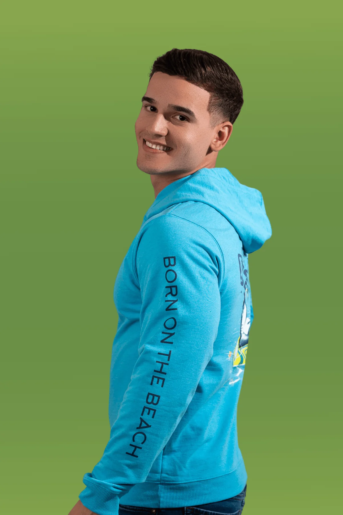 IPA Chilling Shark Fleece Hoodie - Image 3