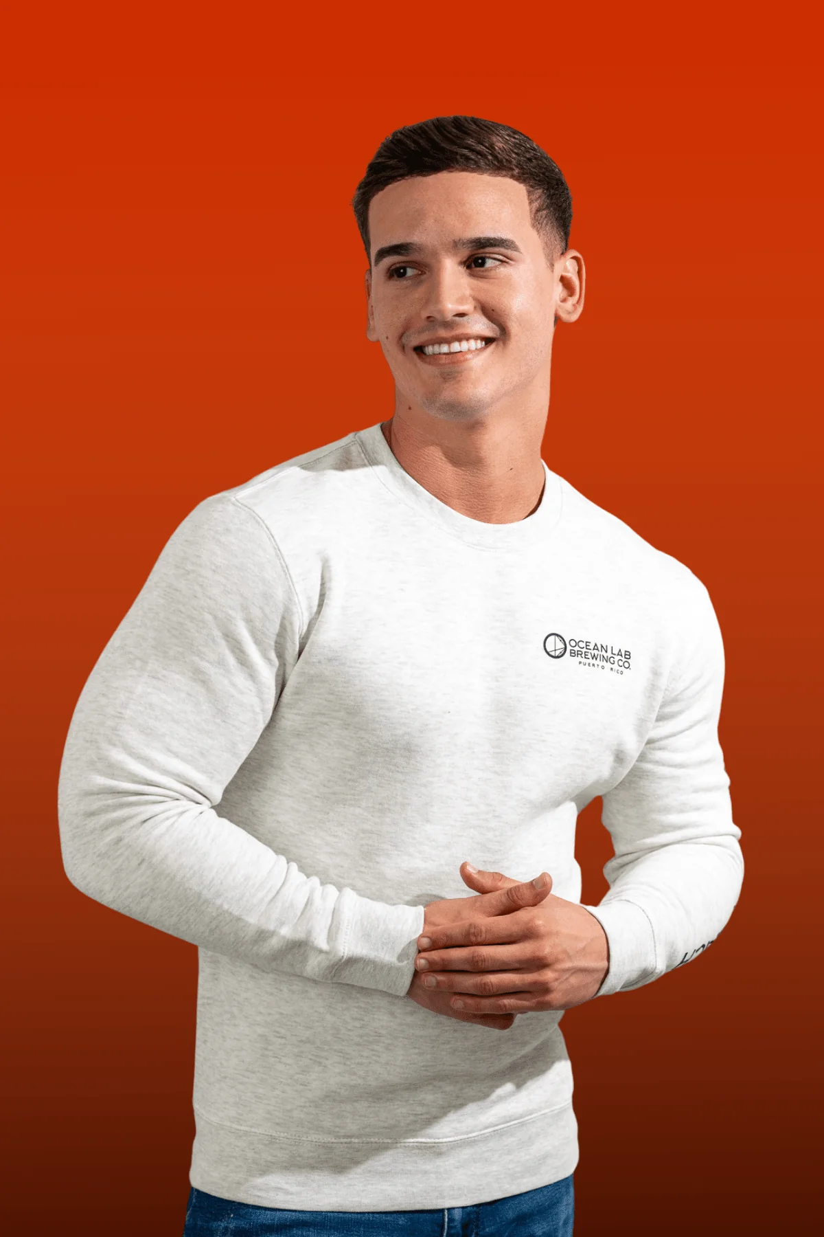 Island Surf Crew Neck Fleece - Image 2