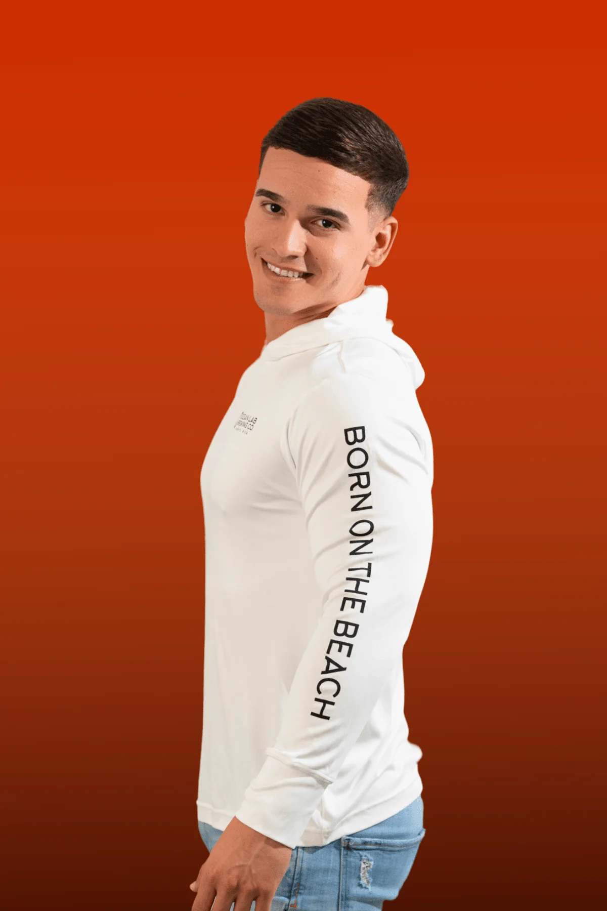 Island Surf Hooded Rashguard - Image 3