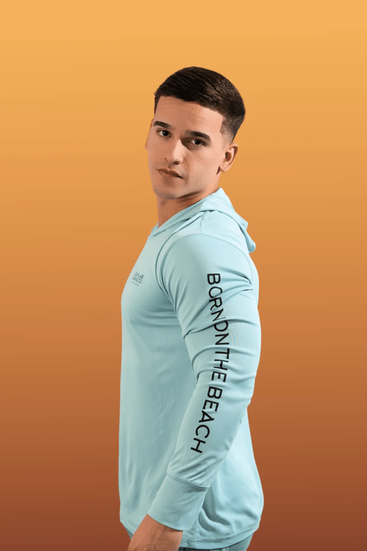 Island Surf Hooded Rashguard - Image 7