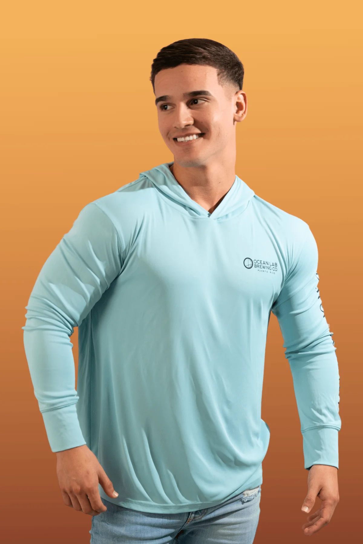 Island Surf Hooded Rashguard - Image 8