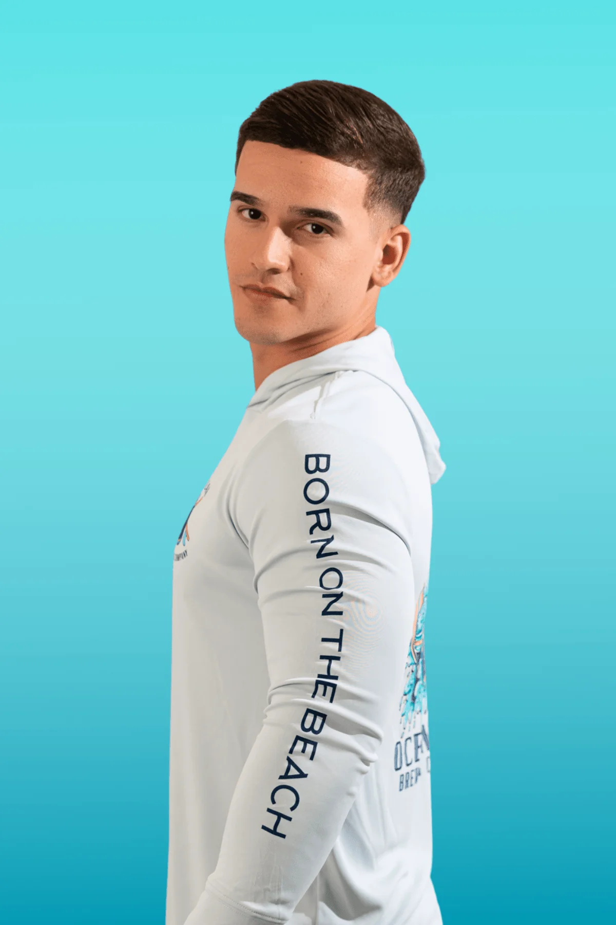 Let's Beer Hooded Rashguard - Image 3