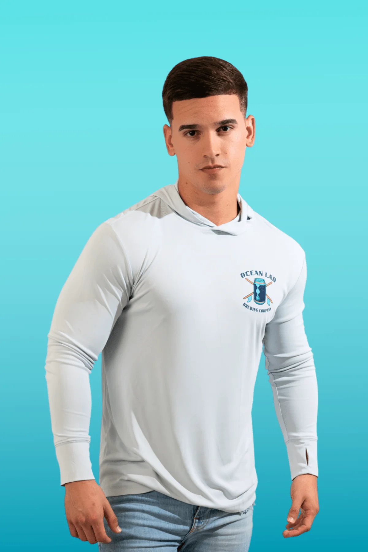 Let's Beer Hooded Rashguard - Image 4