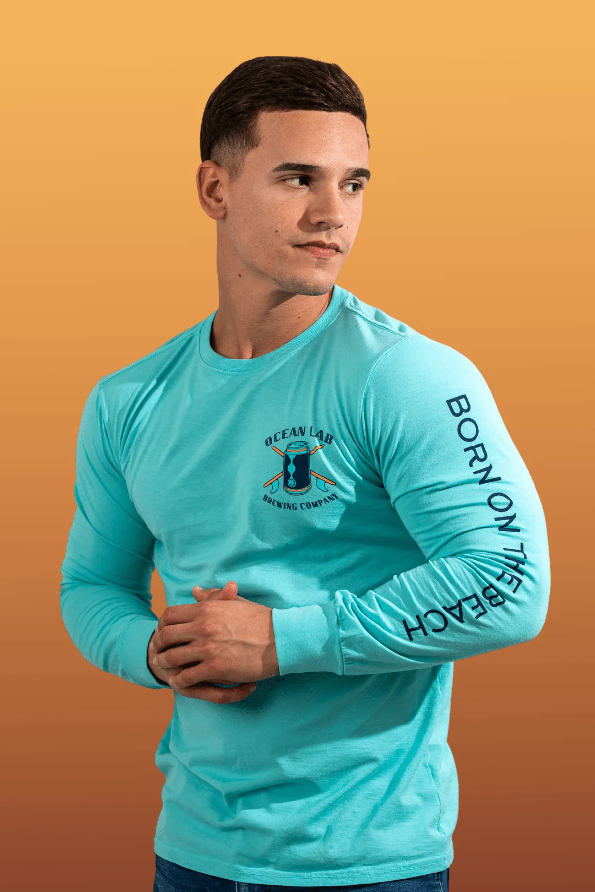 Let's Beer Mineral Wash Long Sleeve T-Shirt - Image 5