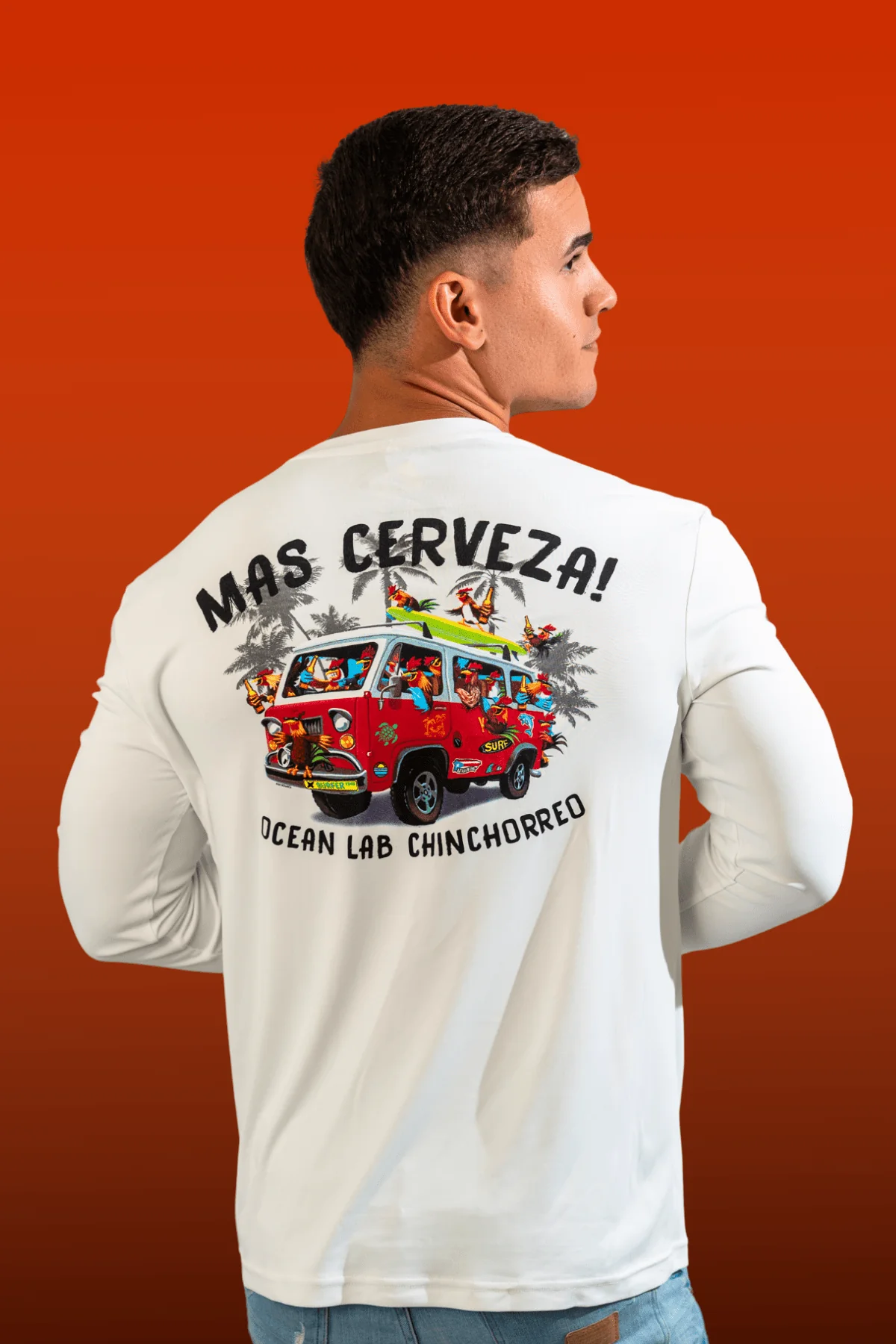 MAS CERVEZA! Long Sleeve Rashguard
