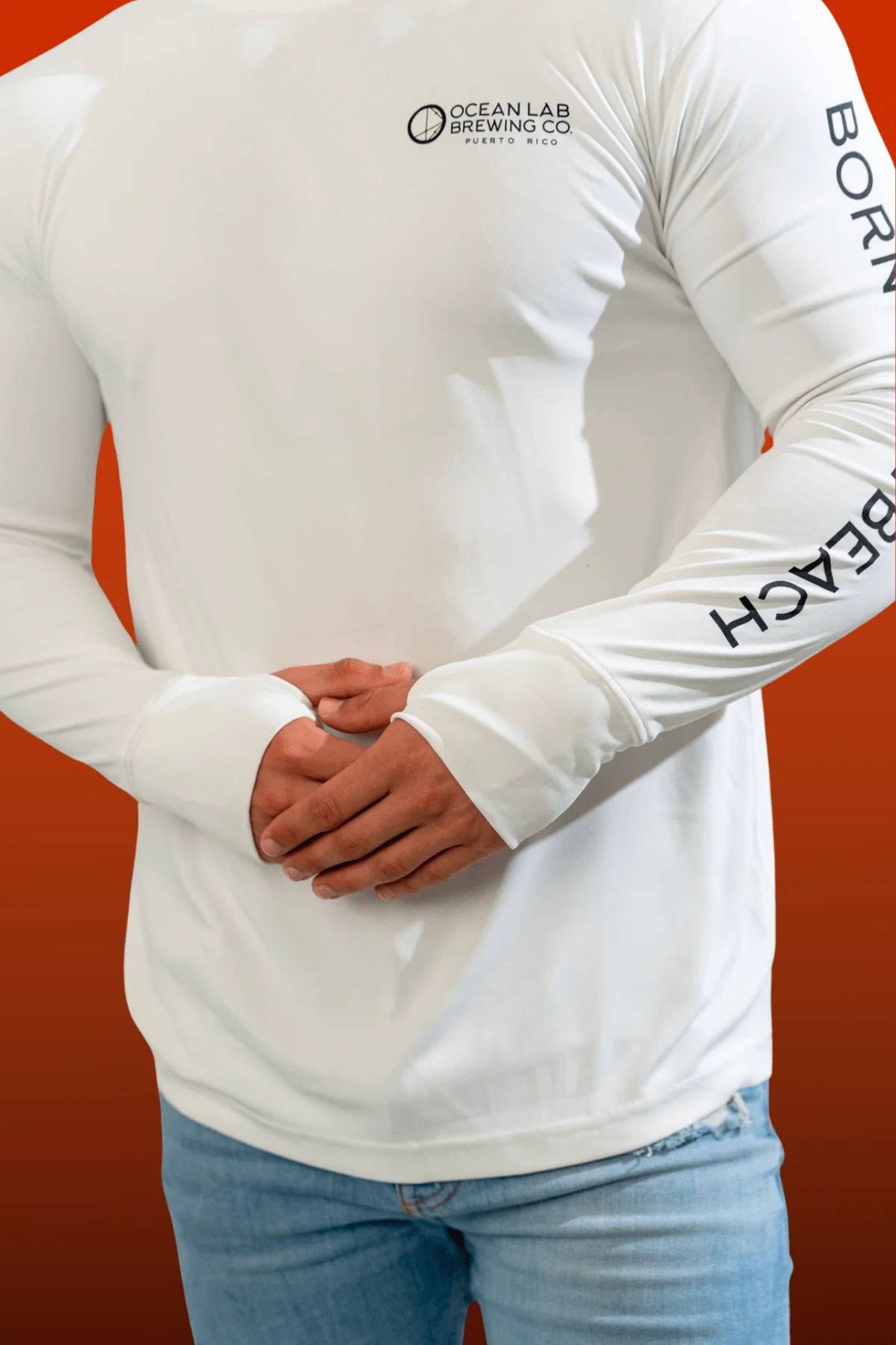 MAS CERVEZA! Long Sleeve Rashguard - Image 3
