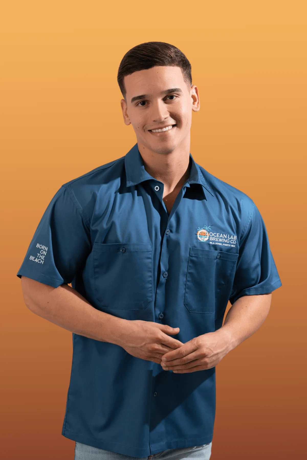 MayaWest Brewer's Shirt - Blue - Image 4