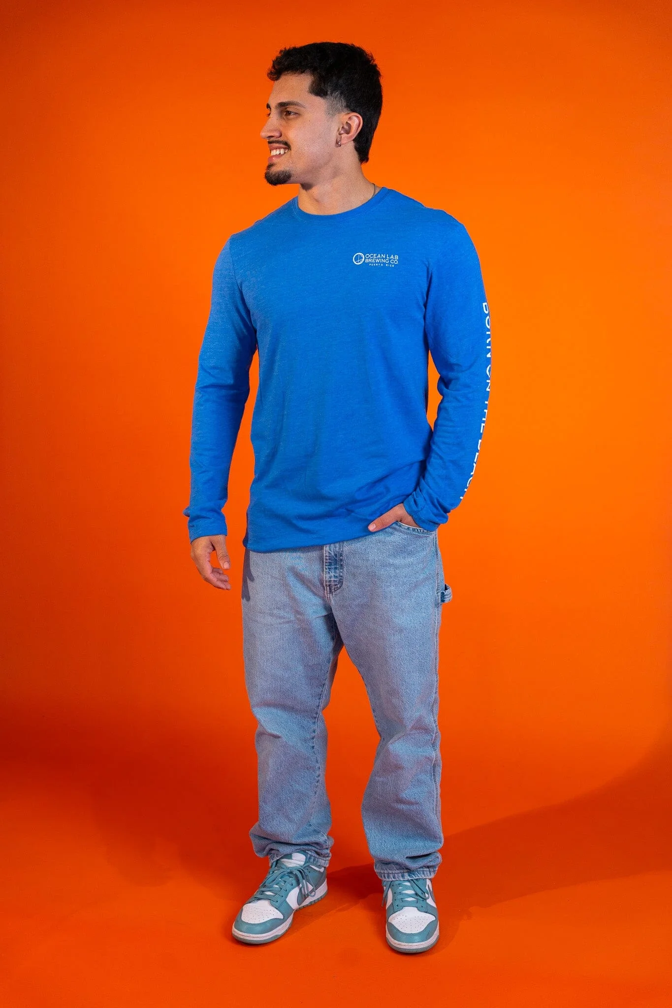Motif Tri-Blend Long Sleeve T-Shirt - Image 3