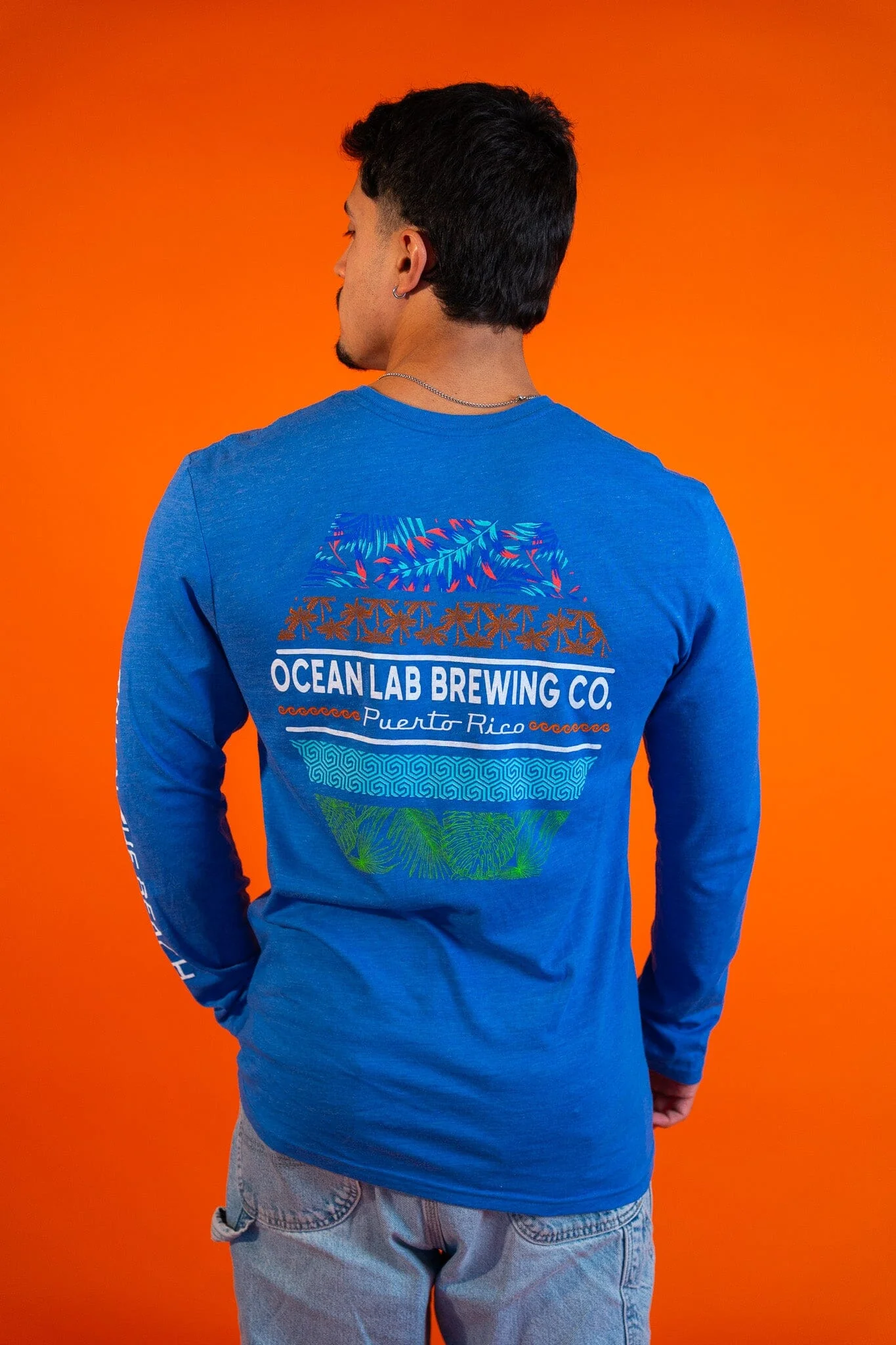 Motif Tri-Blend Long Sleeve T-Shirt - Image 8