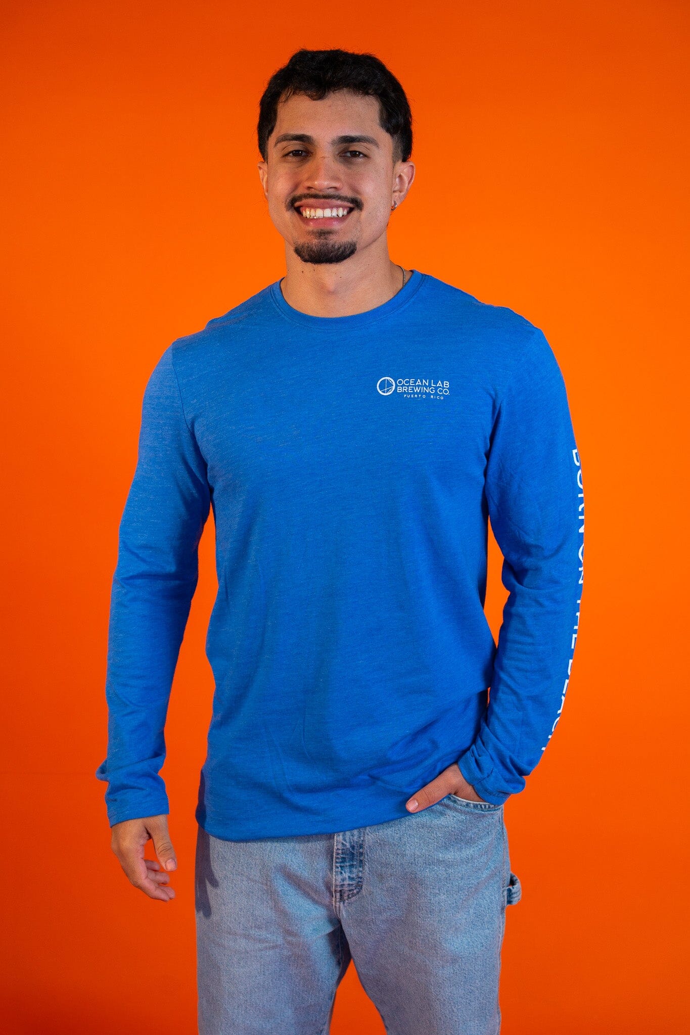 Motif Tri-Blend Long Sleeve T-Shirt - Image 9
