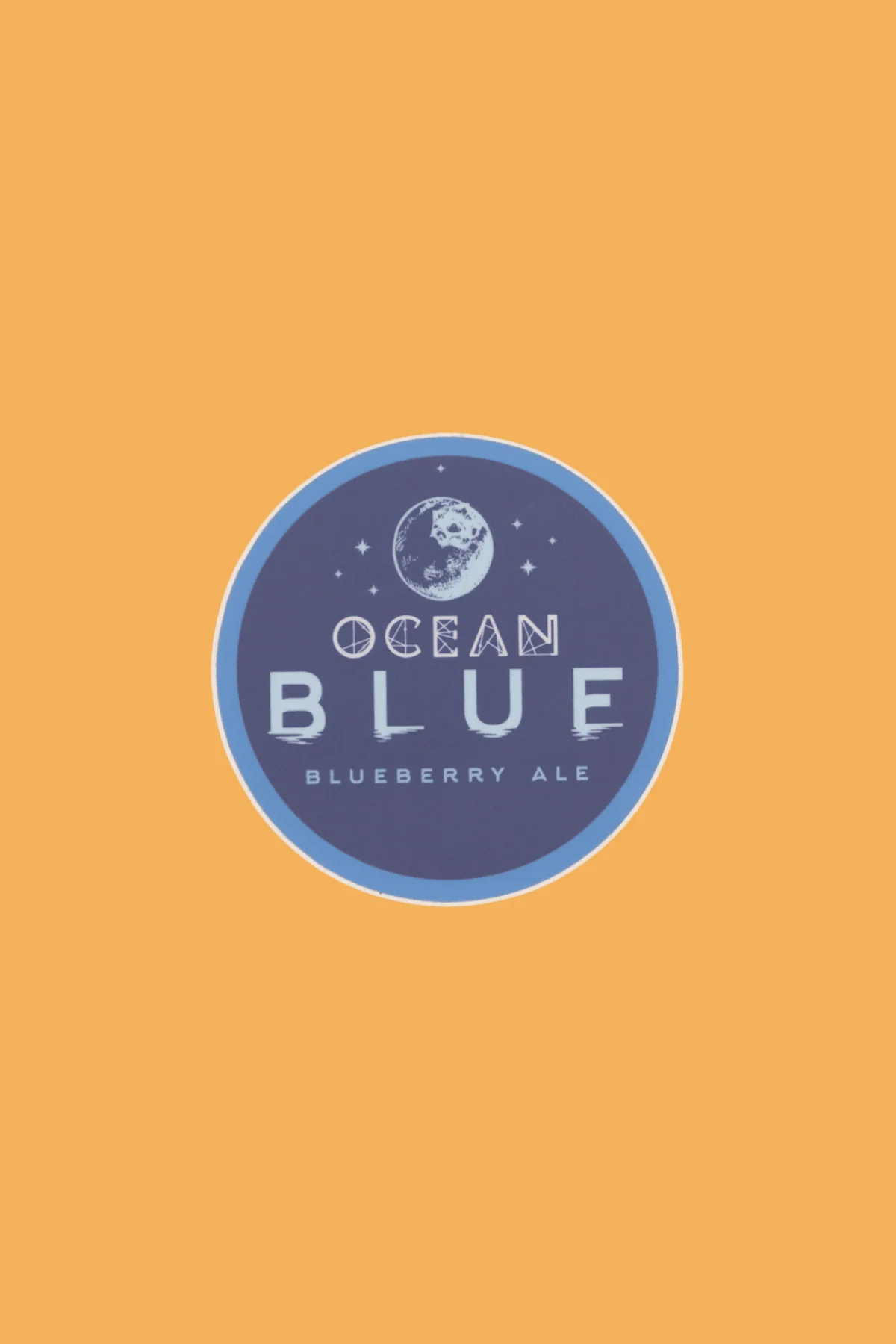 Ocean Blue Sticker