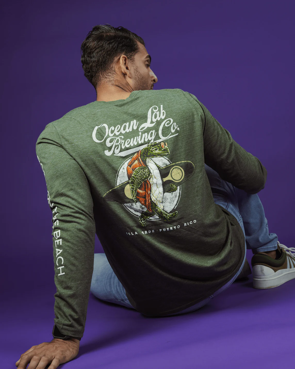 Ocean Bound Tri-Blend Long Sleeve T-Shirt
