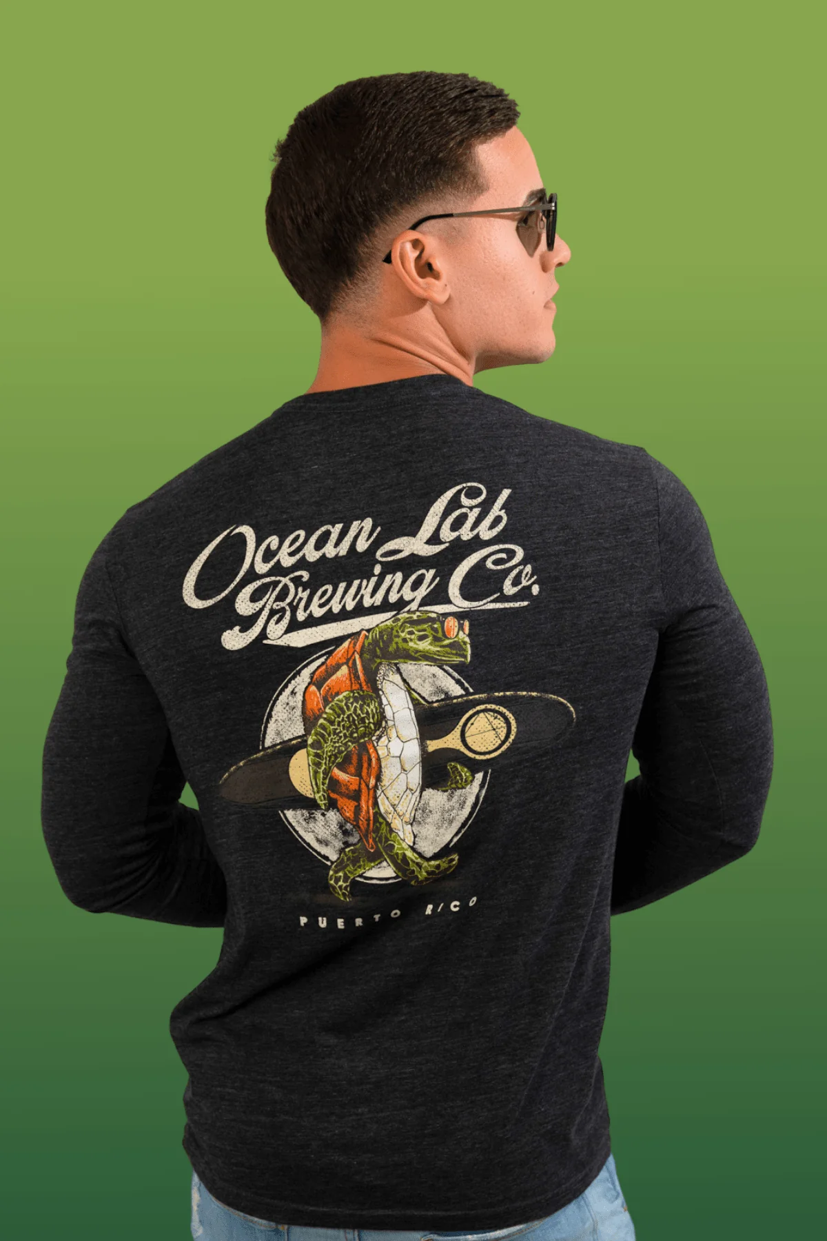 Ocean Bound Tri-Blend Long Sleeve T-Shirt - Image 14