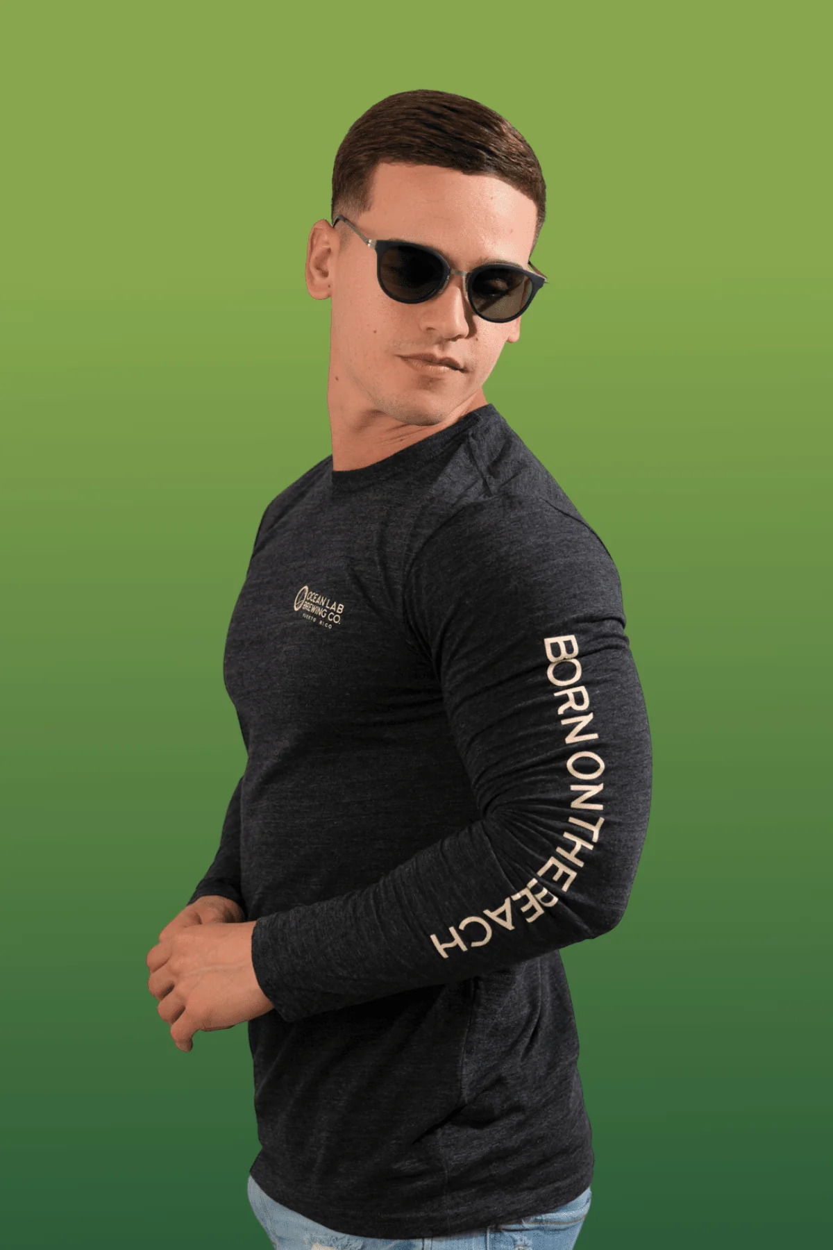 Ocean Bound Tri-Blend Long Sleeve T-Shirt - Image 16
