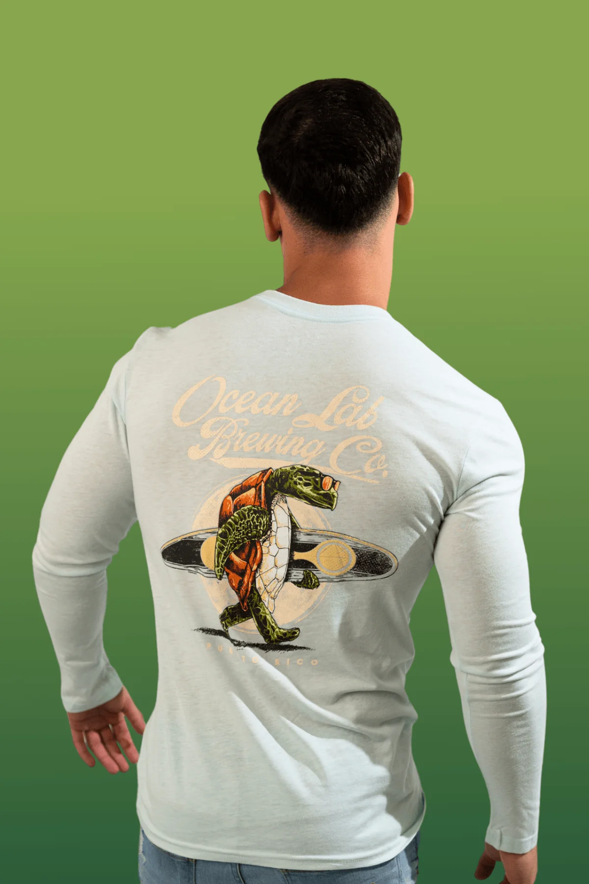 Ocean Bound Tri-Blend Long Sleeve T-Shirt - Image 17