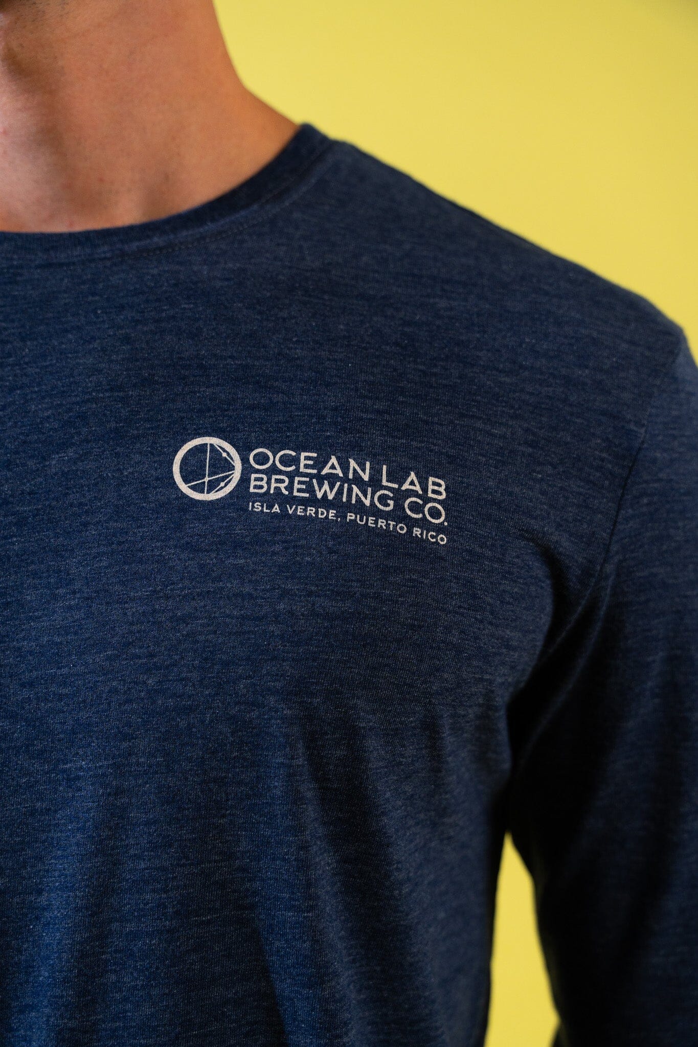 Ocean Bound Tri-Blend Long Sleeve T-Shirt - Image 6