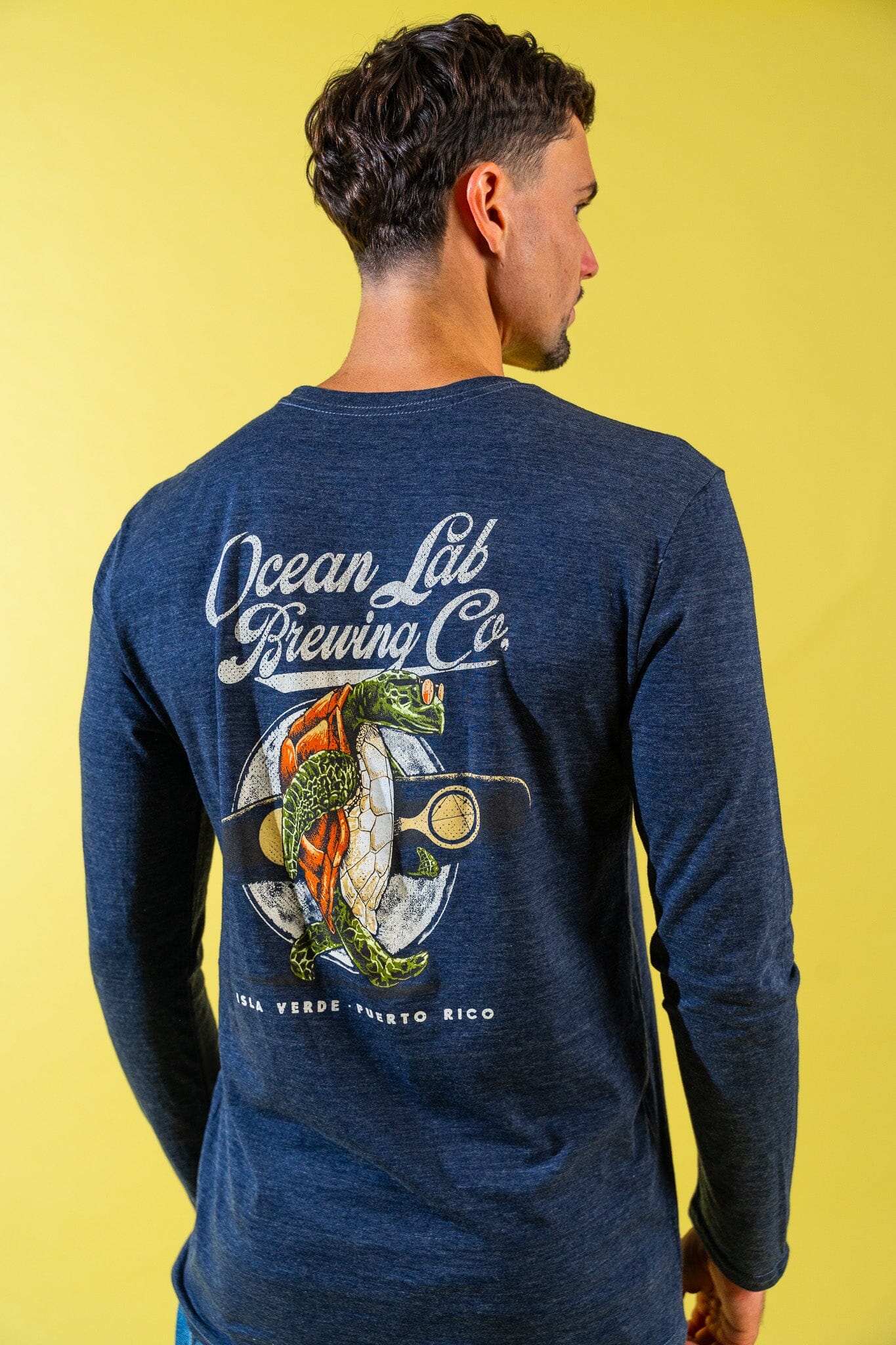 Ocean Bound Tri-Blend Long Sleeve T-Shirt - Image 8