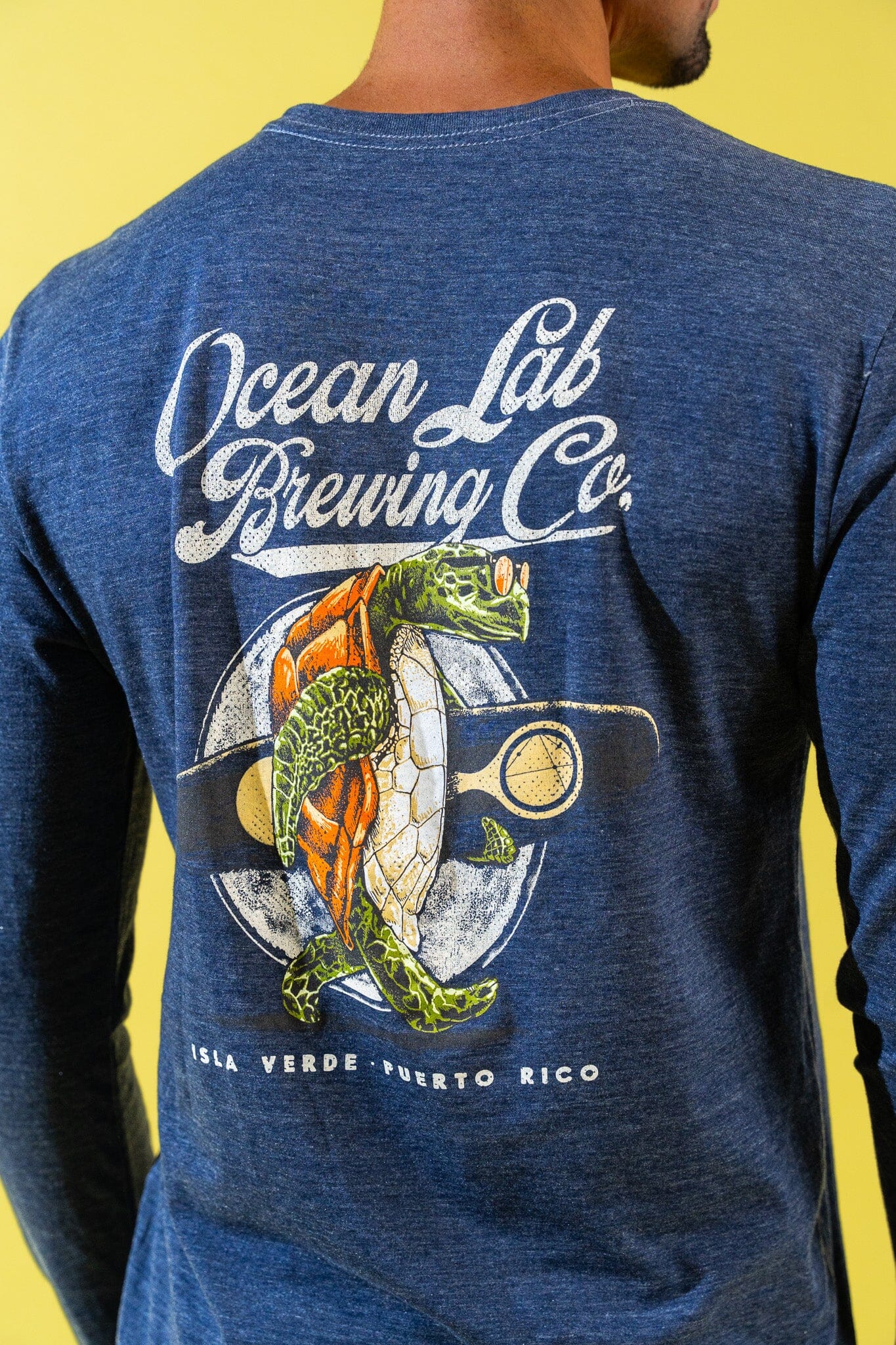 Ocean Bound Tri-Blend Long Sleeve T-Shirt - Image 9