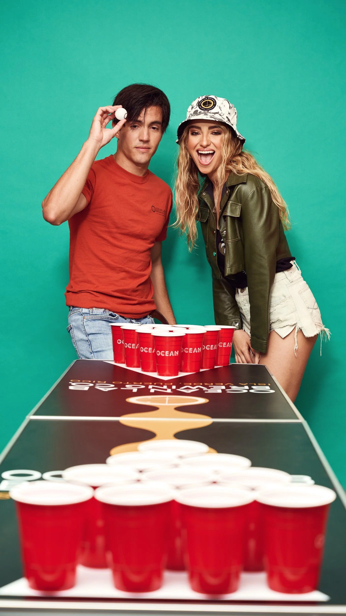 Ocean Lab Beer Pong Red Cups and Balls Kit - Image 5