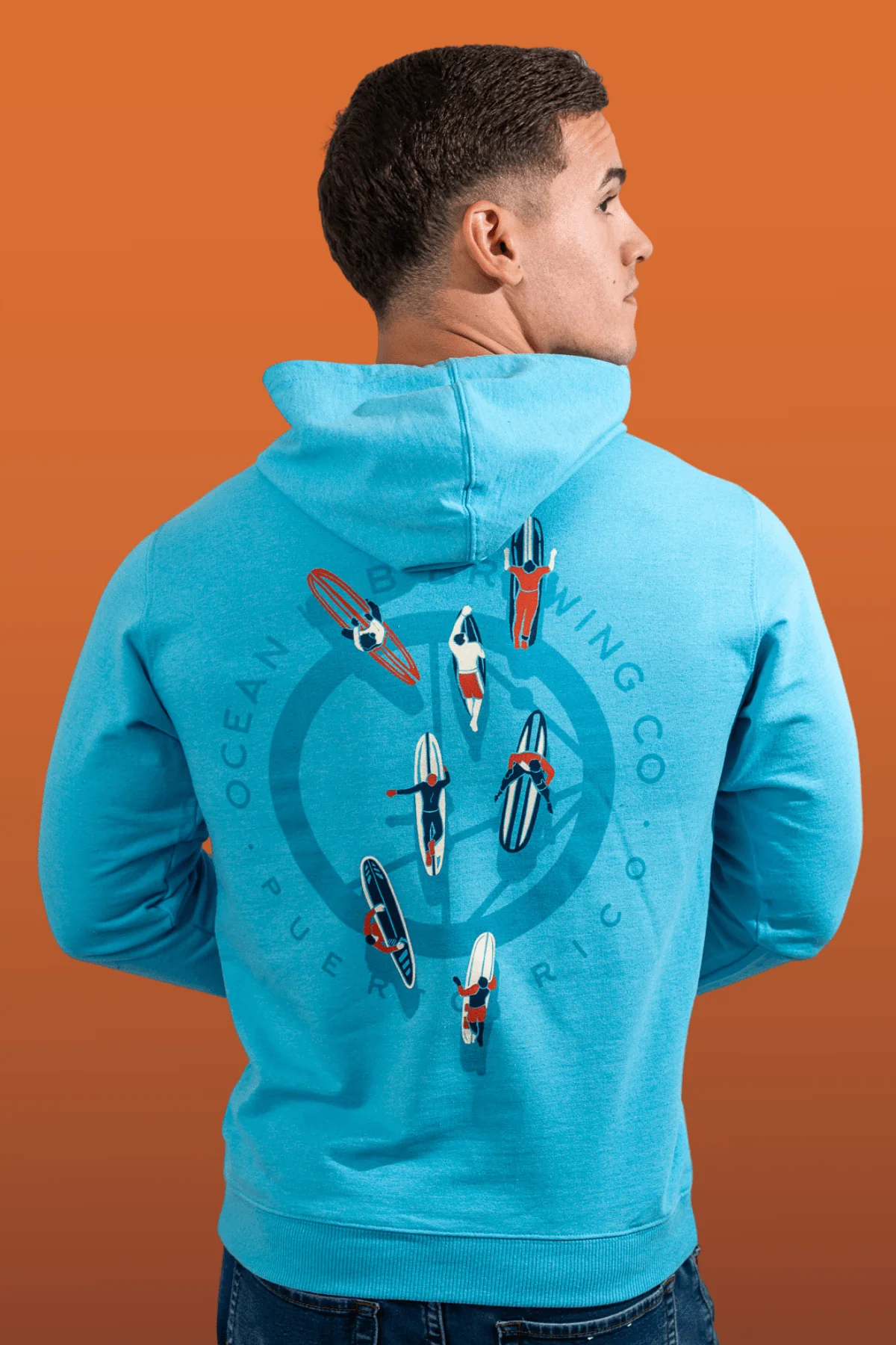Ocean Lab Surfer's Fleece Hoodie