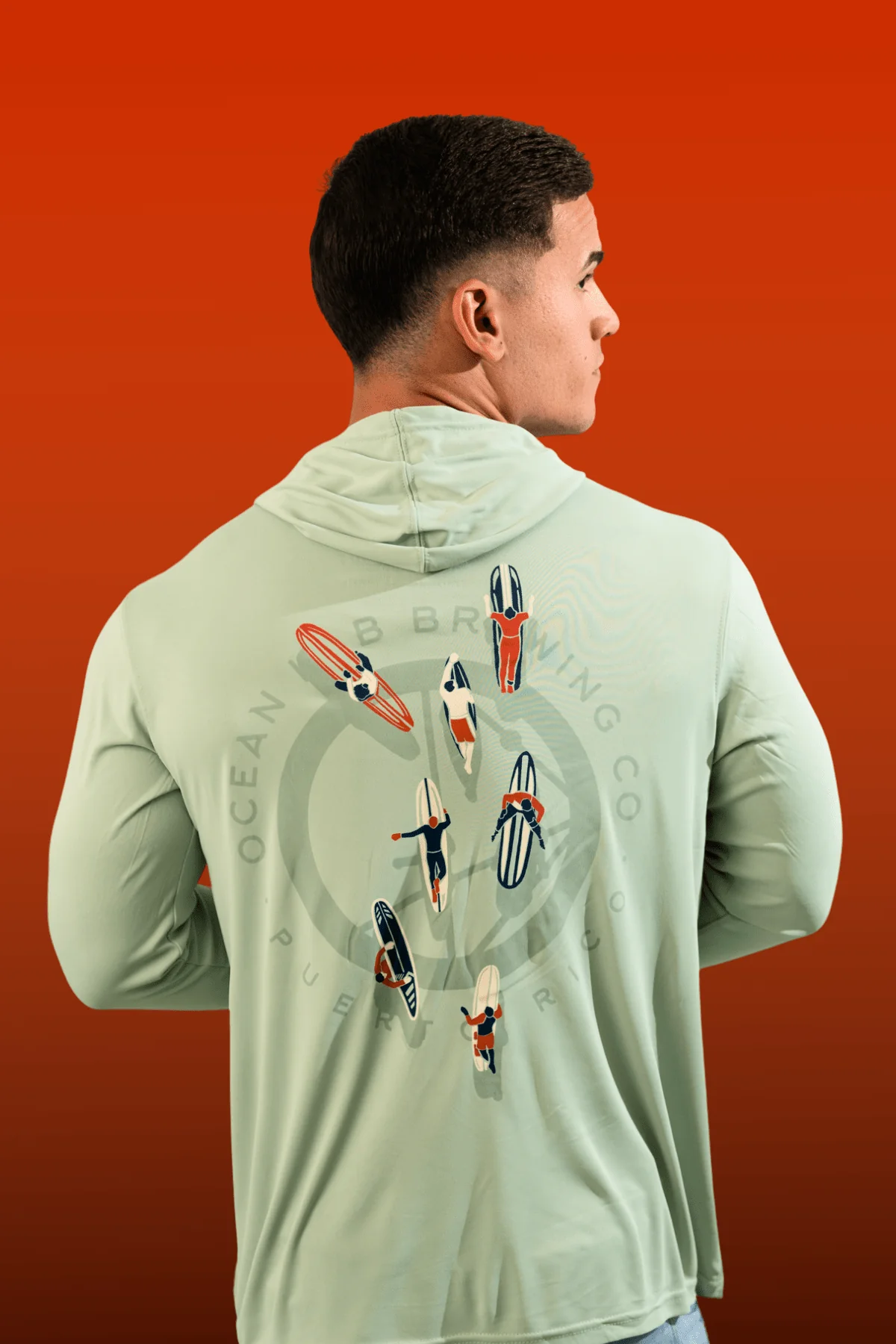 Ocean Lab Surfer's Hooded Rashguard