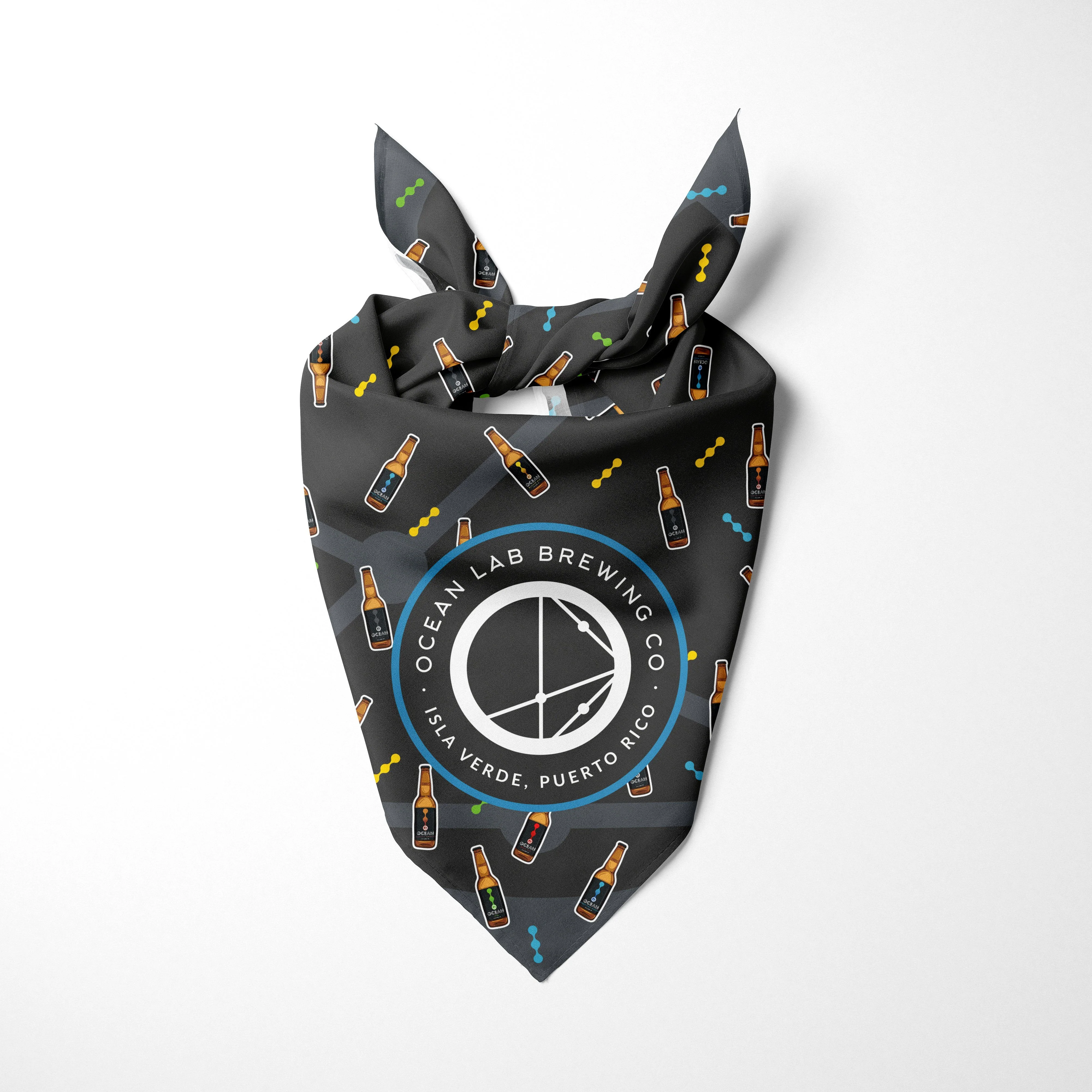 OCEAN LAB | Premium Dog Bandana (2-IN-1) - Image 3