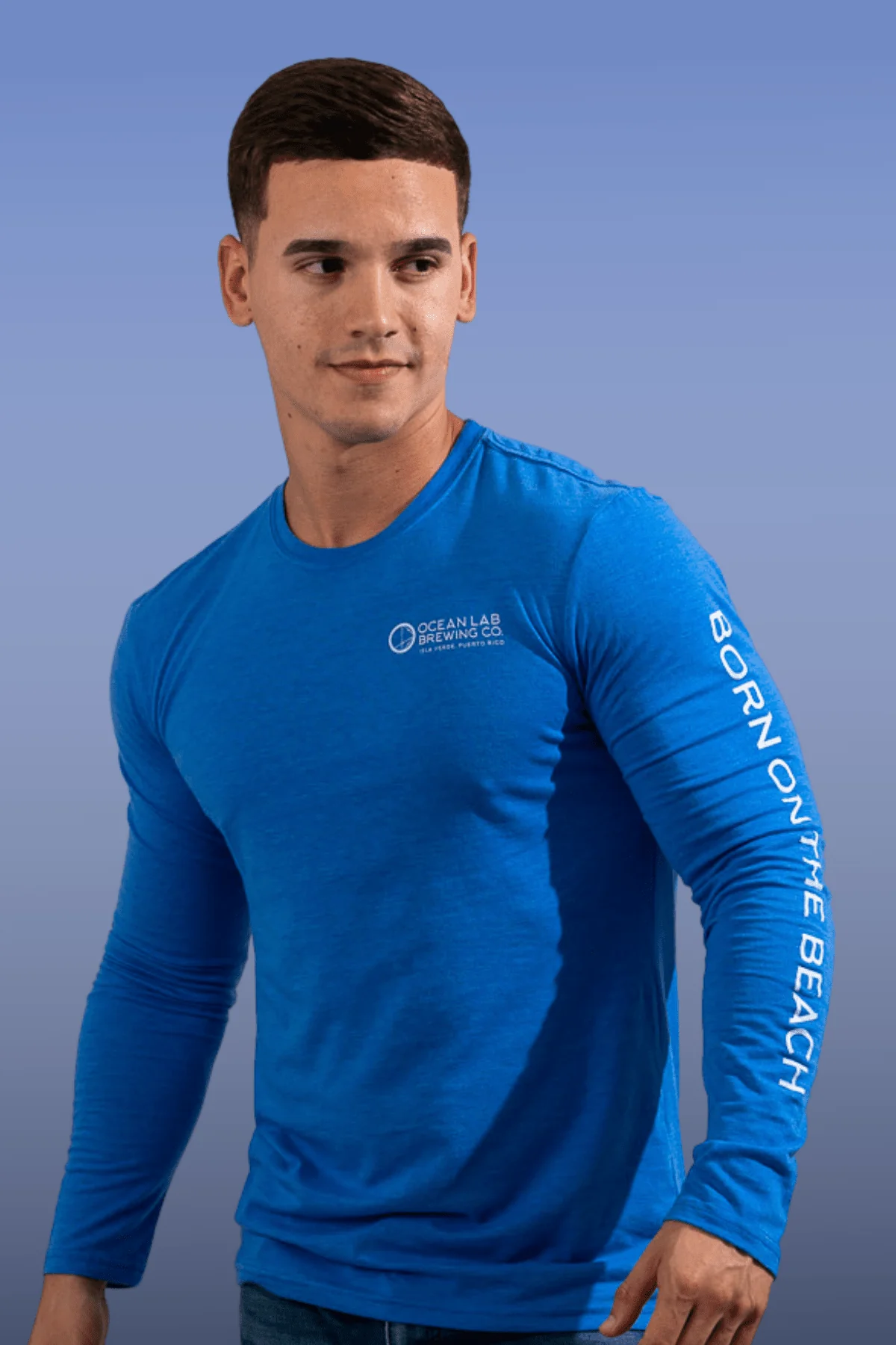 Ocean Summers Tri-Blend Long Sleeve T-Shirt - Image 12