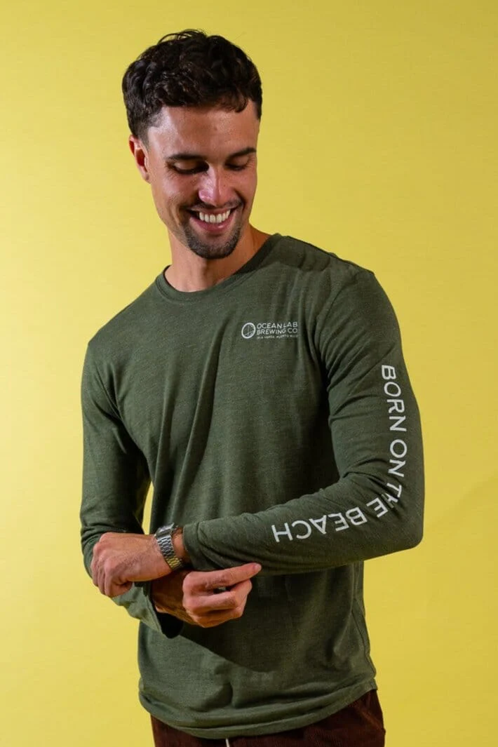 Ocean Summers Tri-Blend Long Sleeve T-Shirt - Image 5