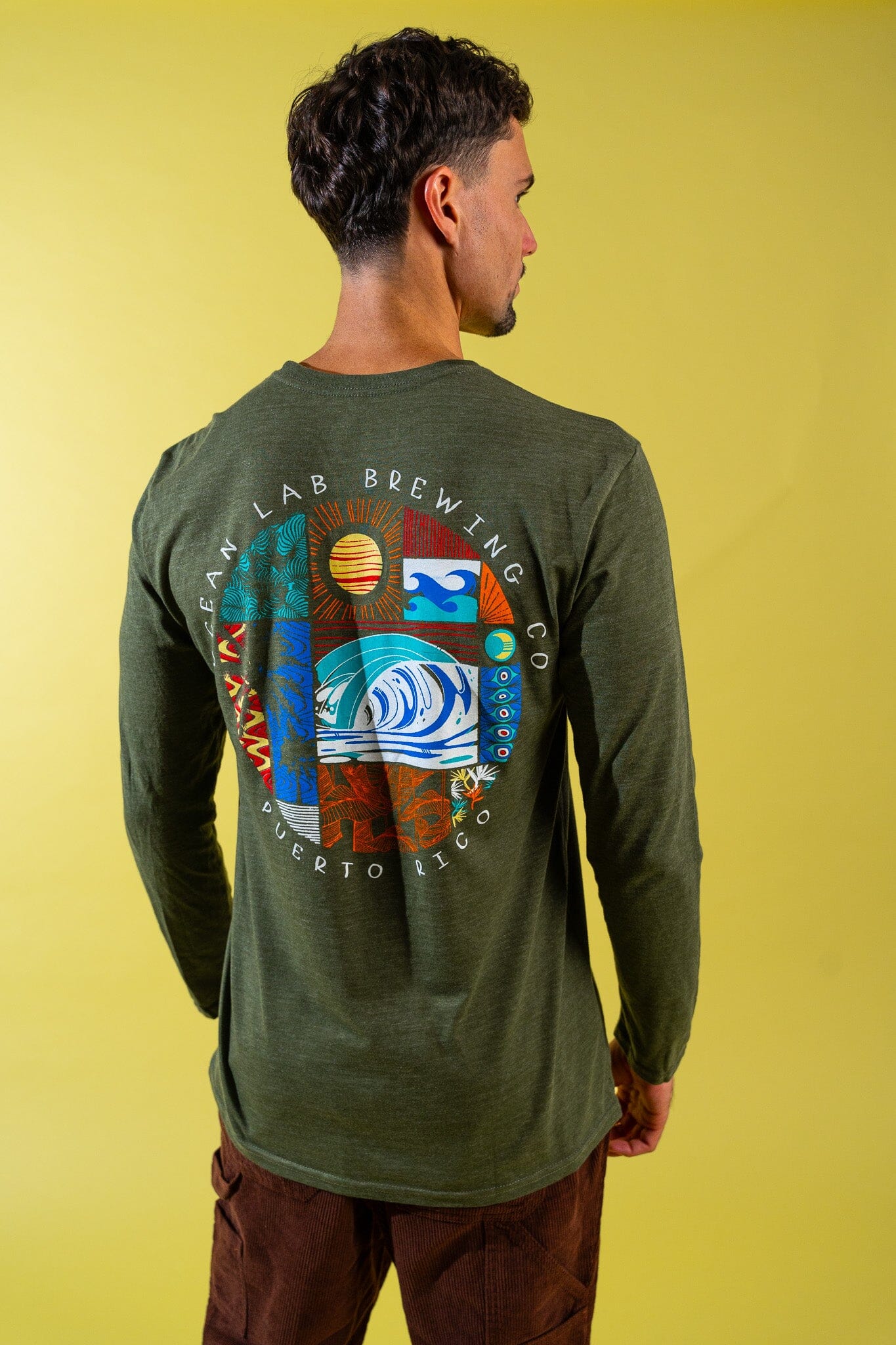 Ocean Summers Tri-Blend Long Sleeve T-Shirt - Image 6