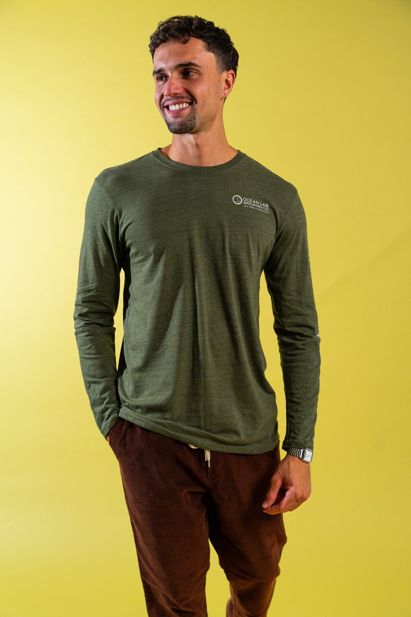 Ocean Summers Tri-Blend Long Sleeve T-Shirt - Image 8