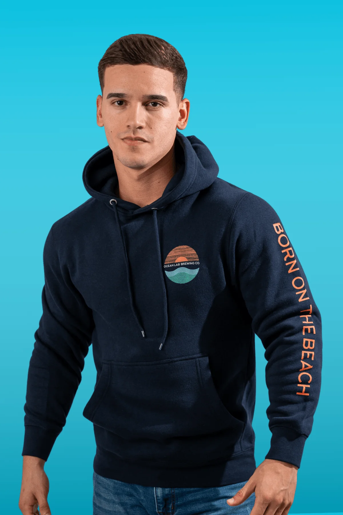 Ocean Sunset Classic Fleece Hoodie - Image 10