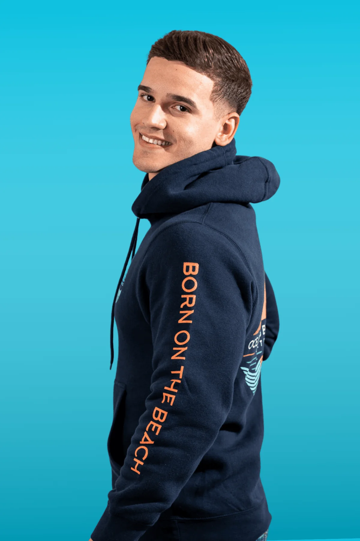 Ocean Sunset Classic Fleece Hoodie - Image 11