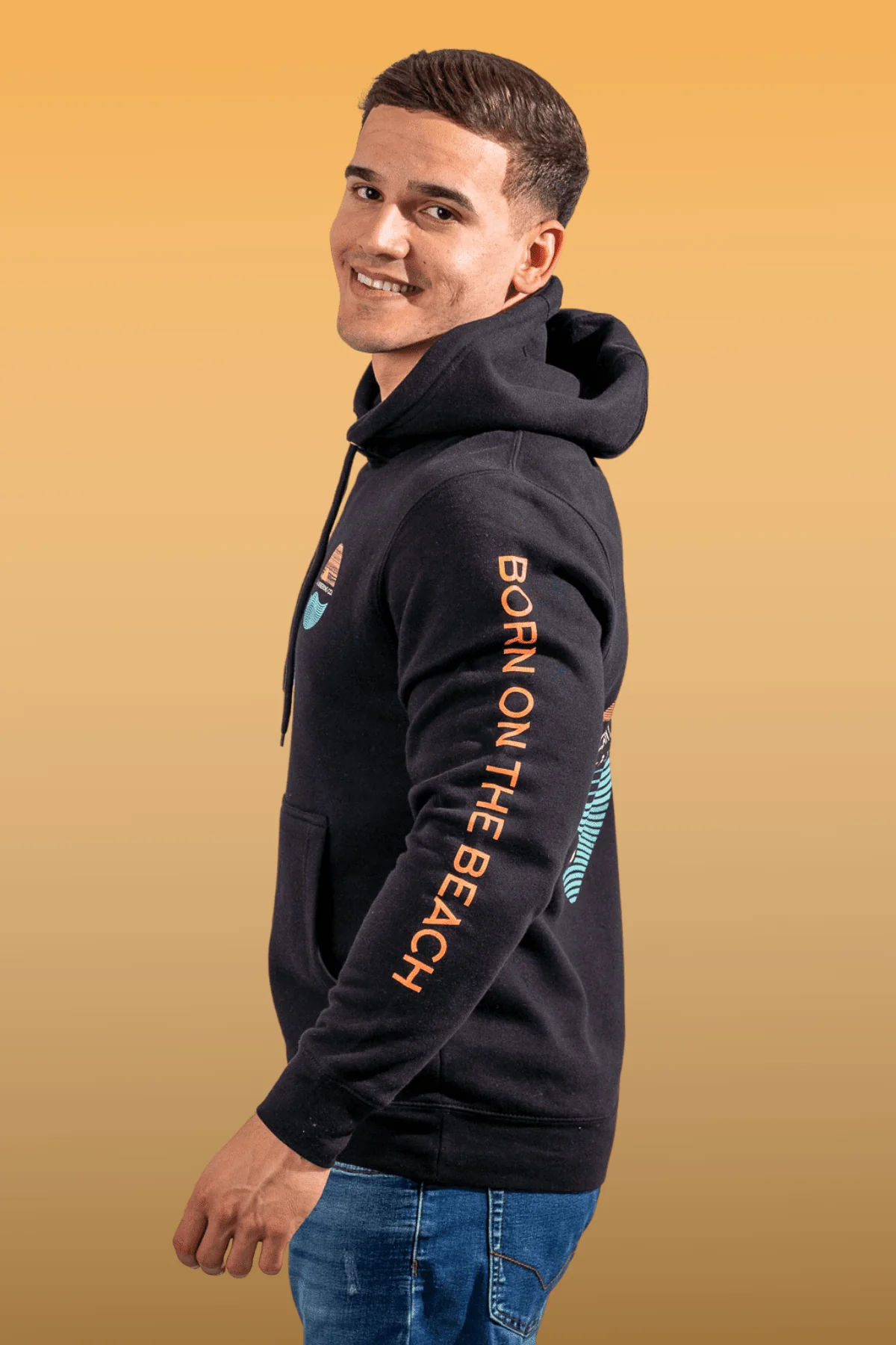 Ocean Sunset Classic Fleece Hoodie - Image 7