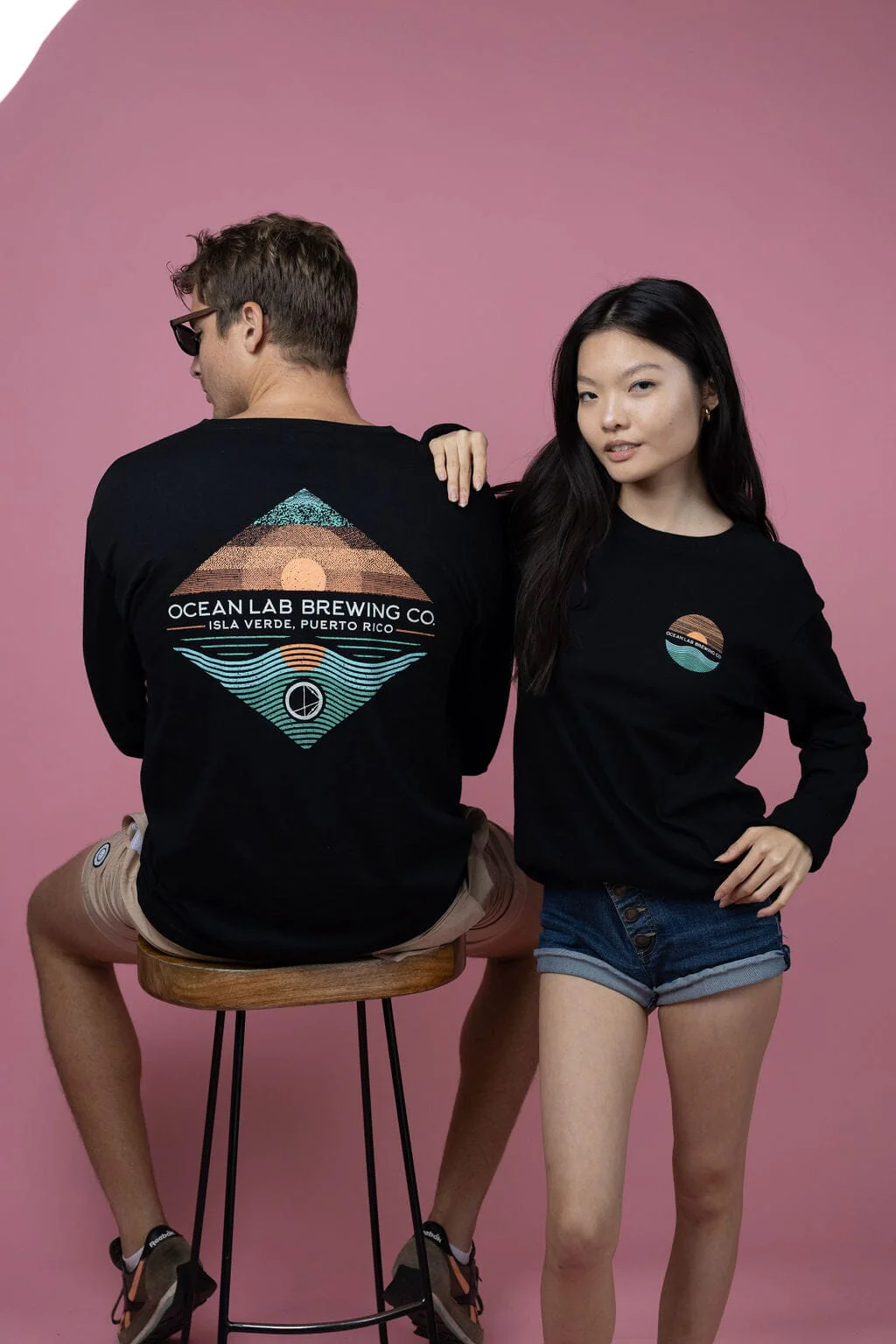 Ocean Sunset Long Sleeve T-shirt - Image 10