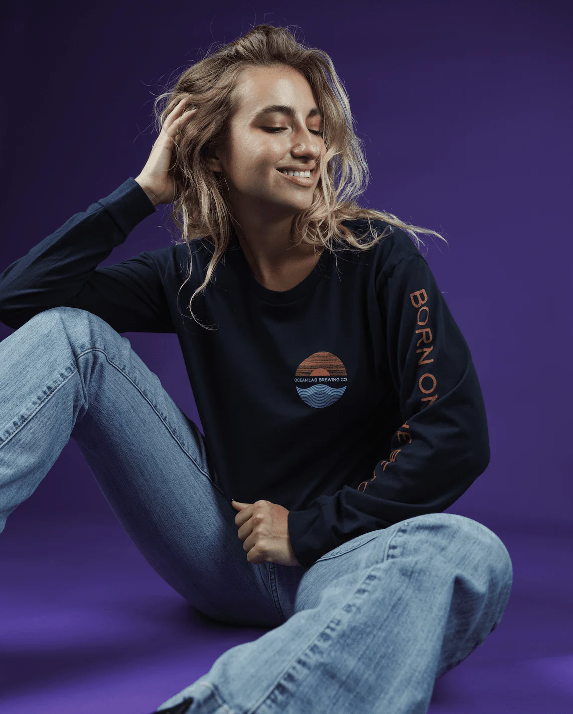 Ocean Sunset Long Sleeve T-shirt - Image 4