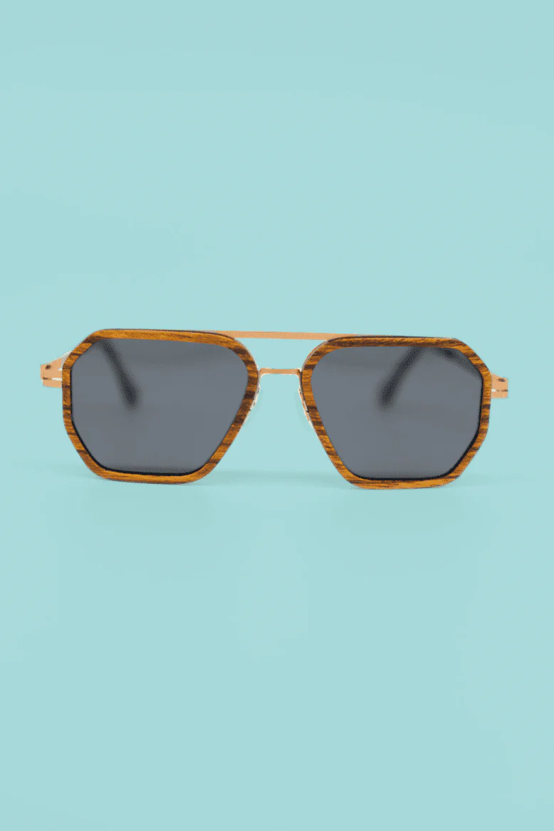 Optics Driftwood Edition Sunglasses - Carbon Fiber Collection