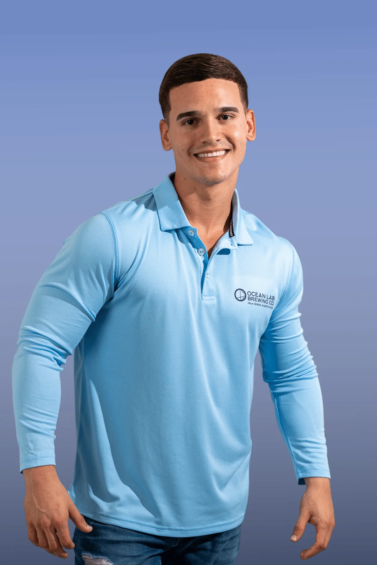Ocean Lab Polo Sun Shirt - Image 3