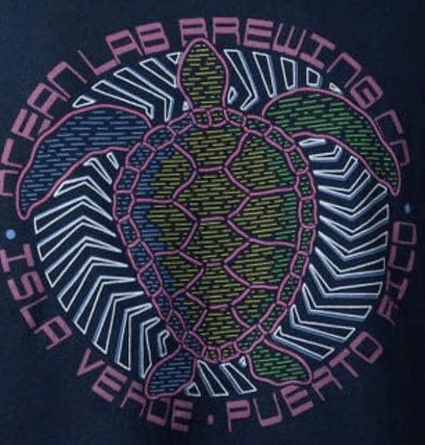 Retro Turtle Mineral Washed Hoodie - Image 4
