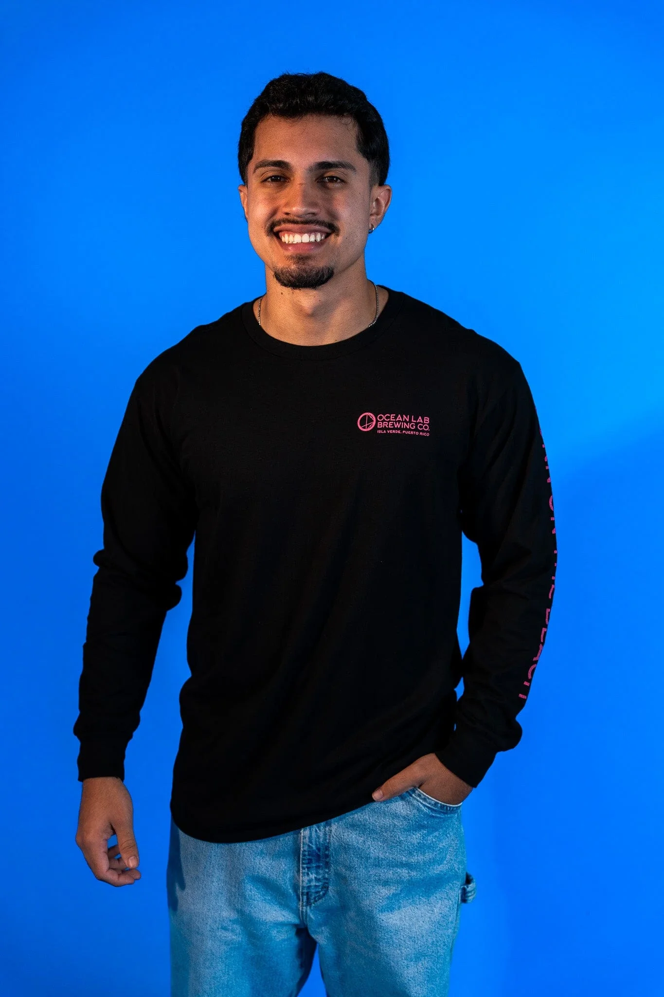 Retro Turtle Long Sleeve T-Shirt - Black - Image 2