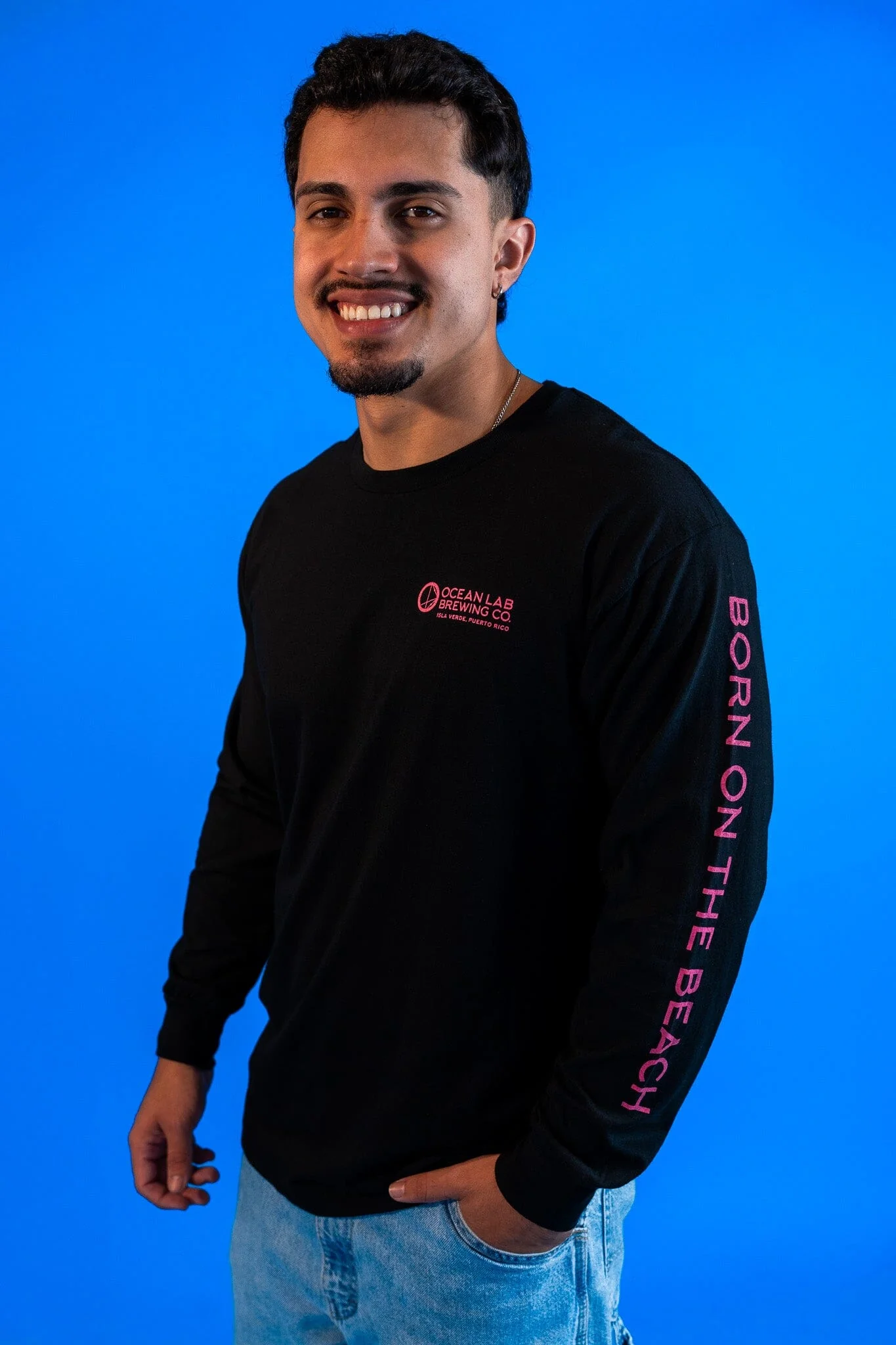 Retro Turtle Long Sleeve T-Shirt - Black - Image 6