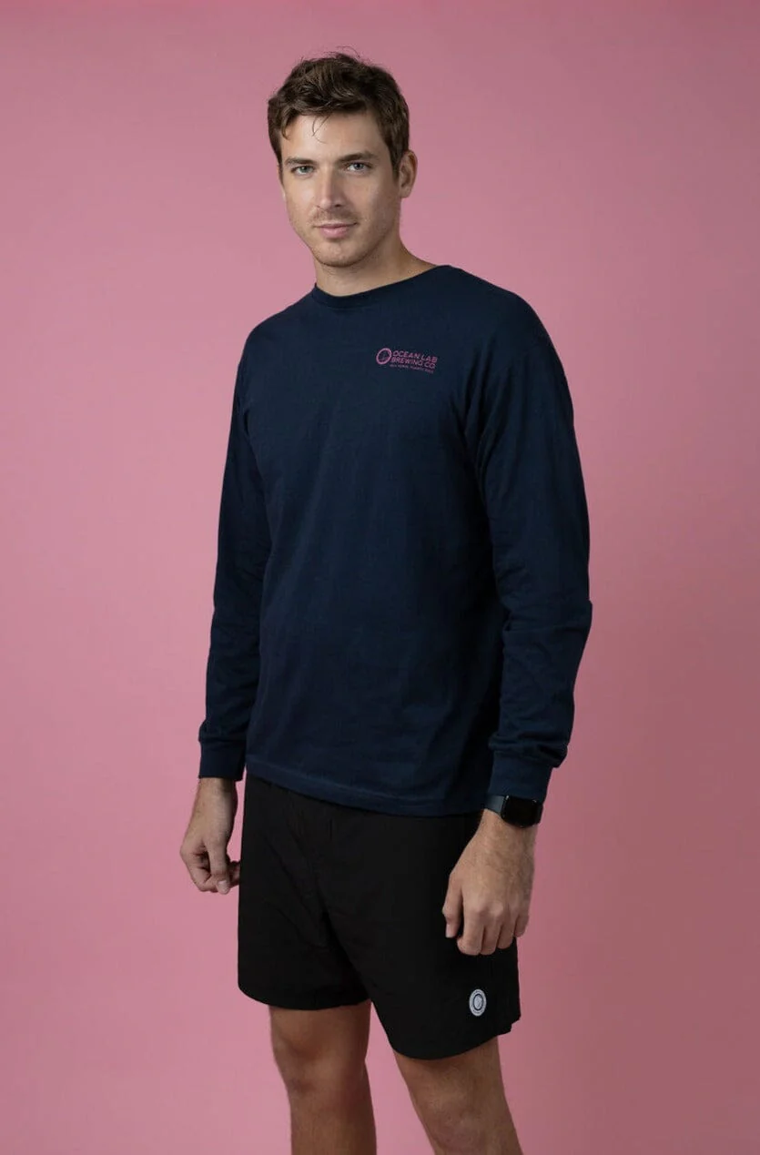 Retro Turtle Long Sleeve T-Shirt - Midnight - Image 3