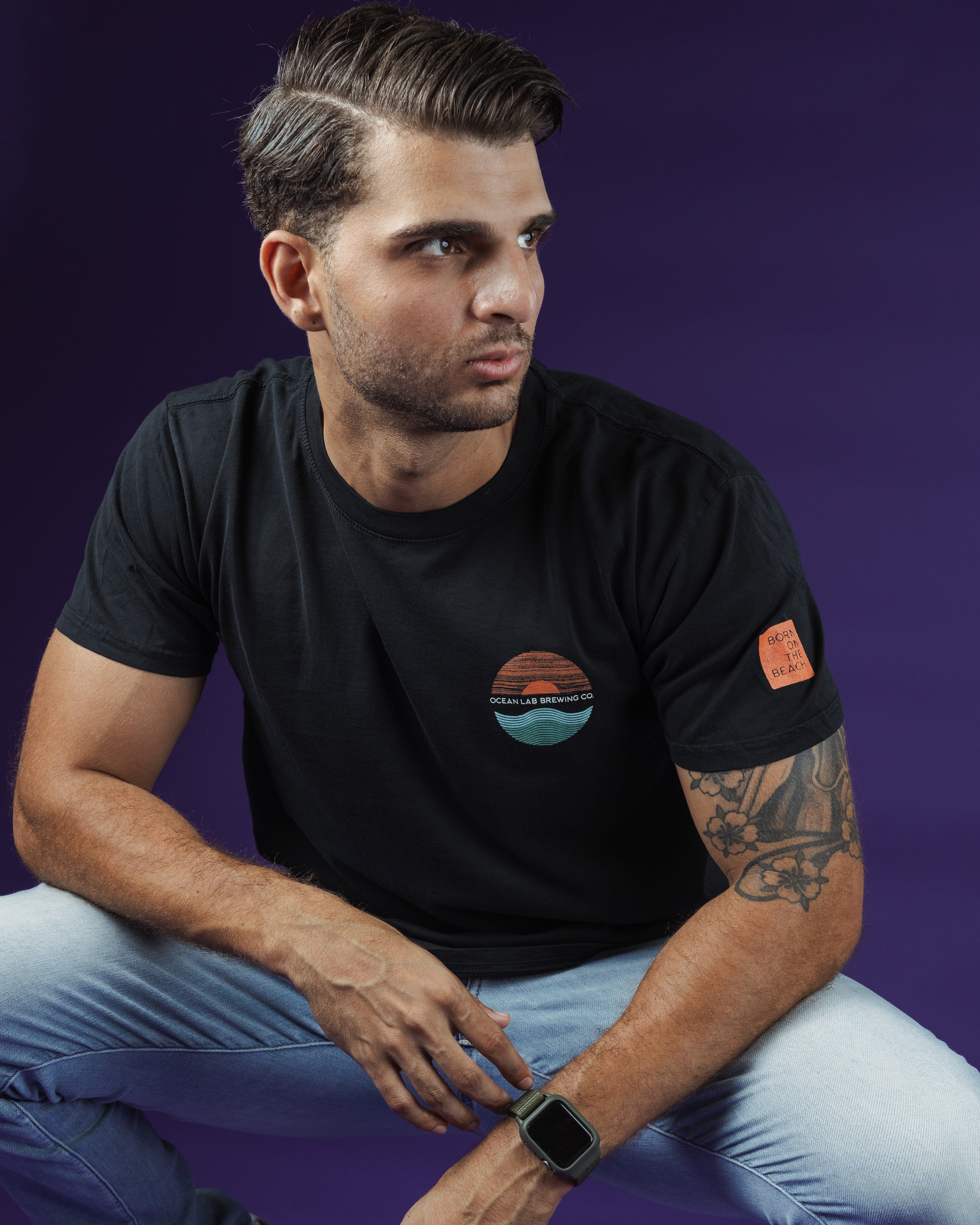Ocean Sunset Short Sleeve T-shirt - Image 5