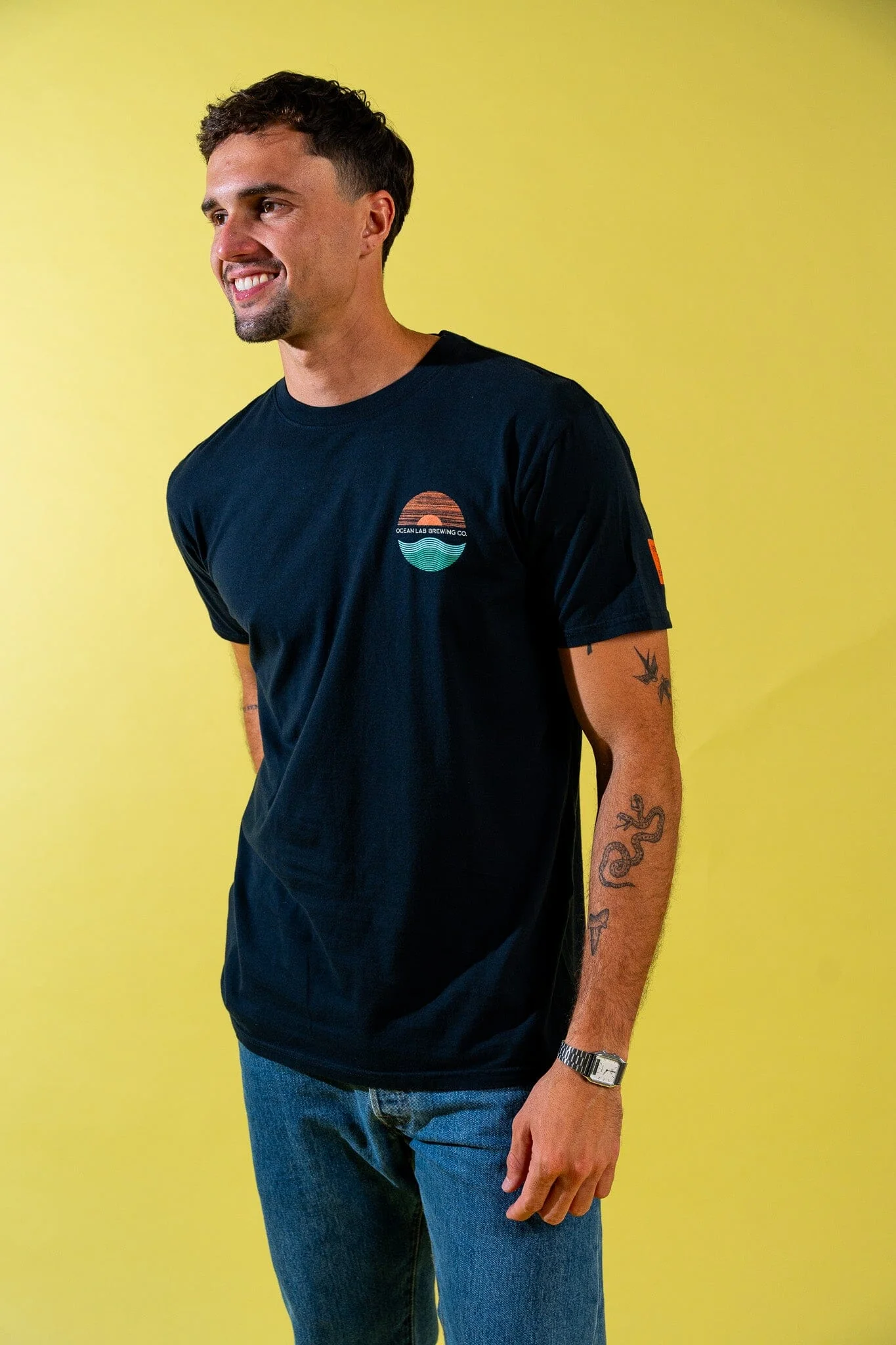 Ocean Sunset Short Sleeve T-shirt - Image 6